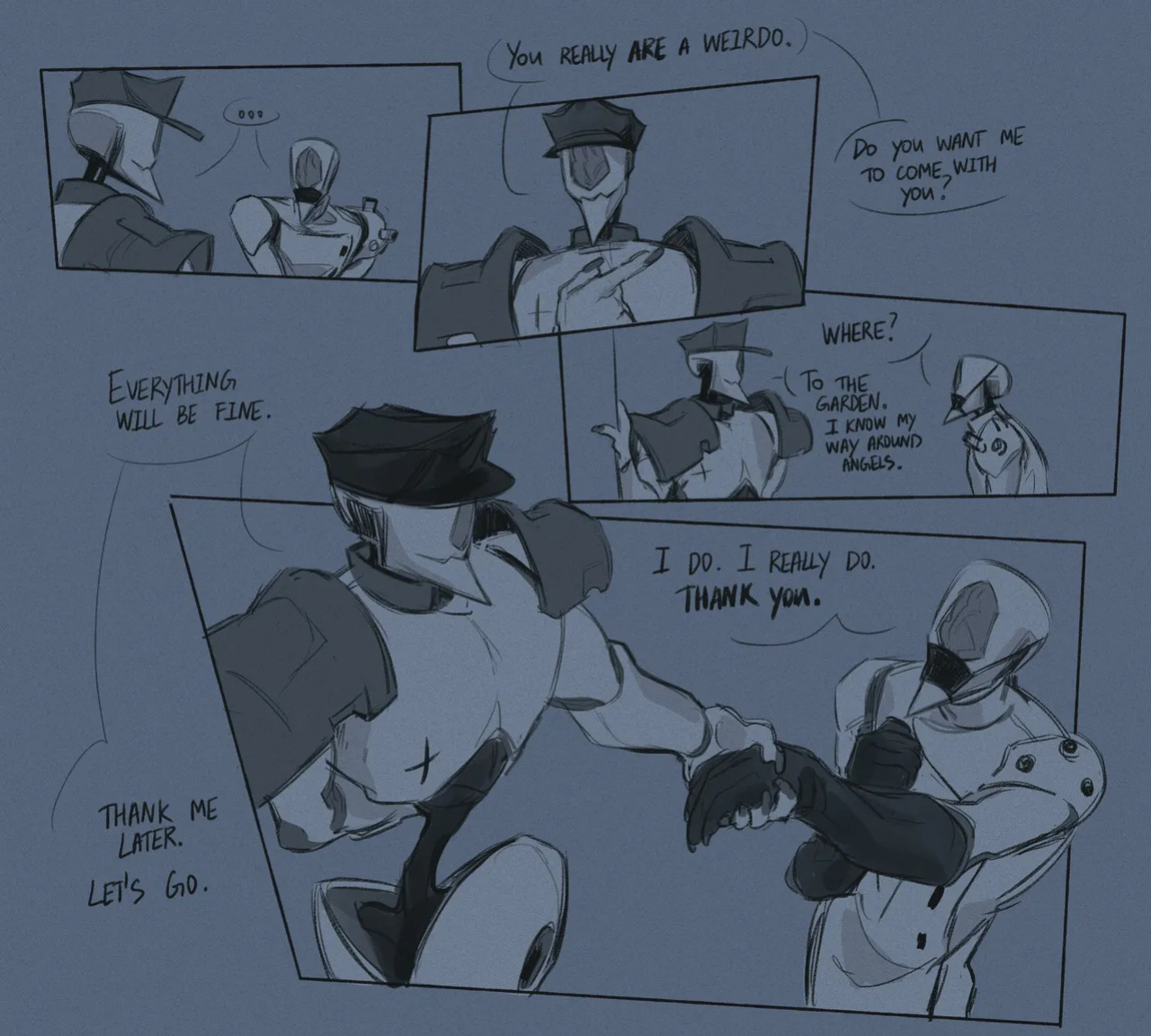 The Gaslight District fan art by drakurulover [English + Russian]