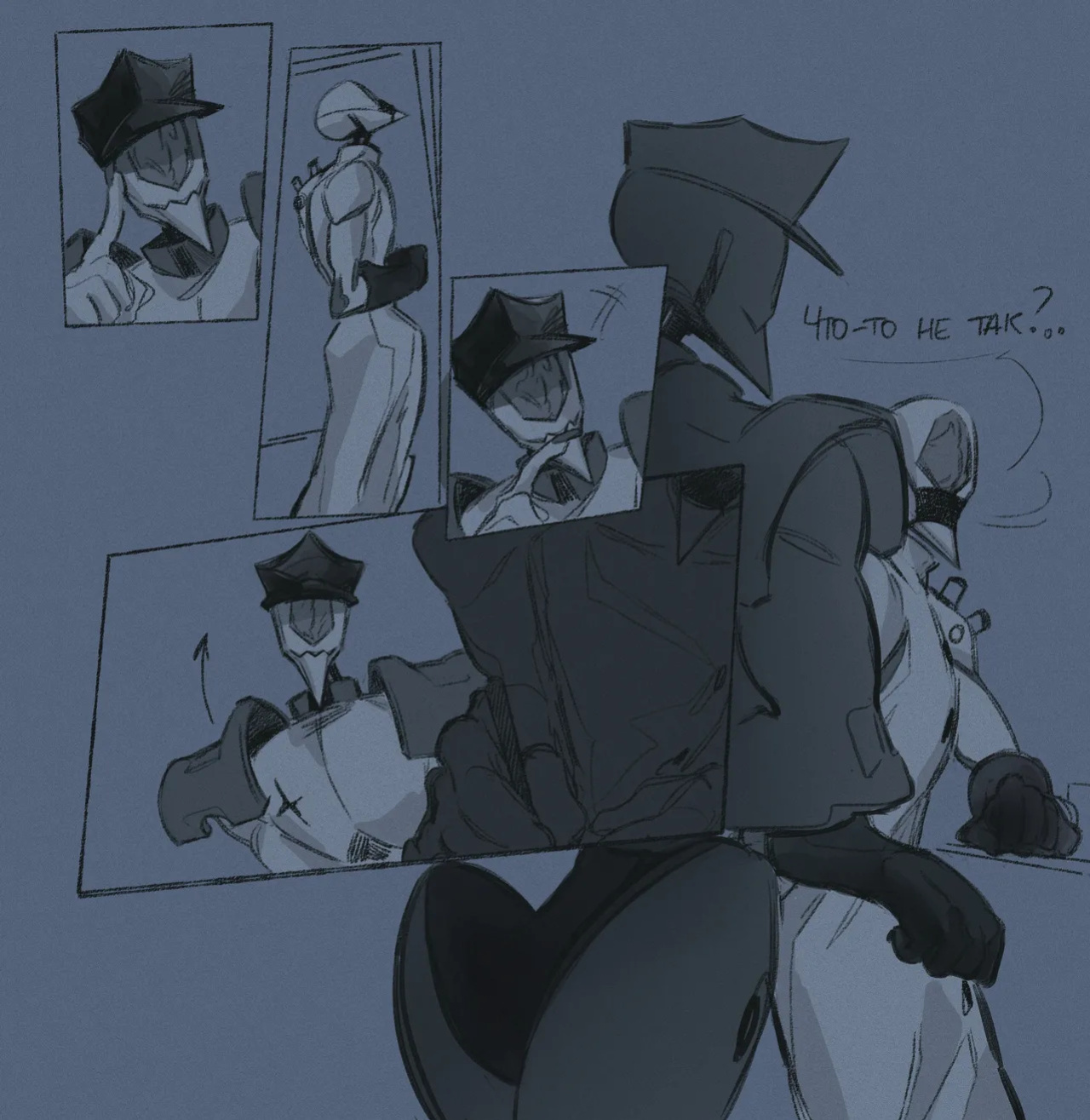 The Gaslight District fan art by drakurulover [English + Russian]