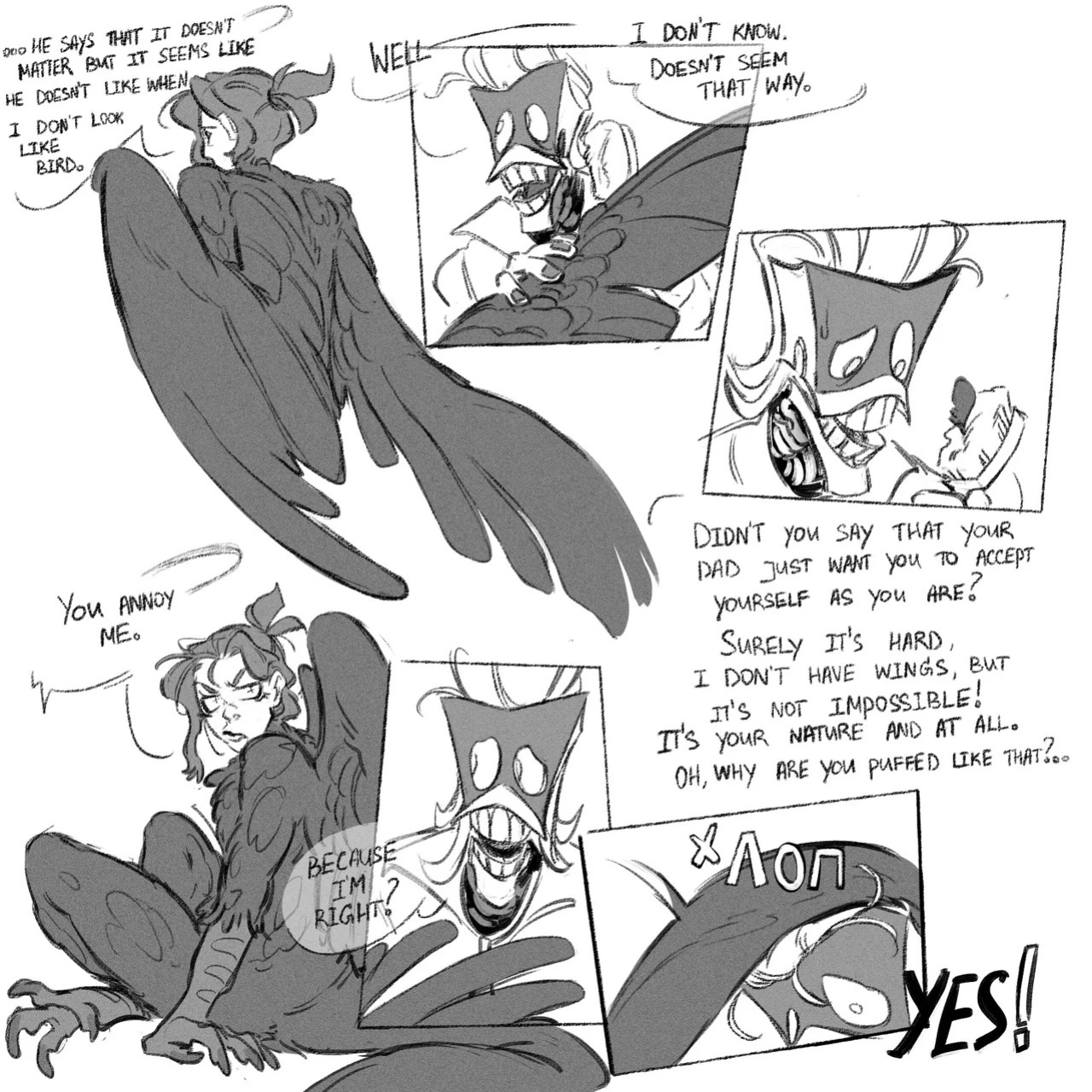 The Gaslight District fan art by drakurulover [English + Russian]