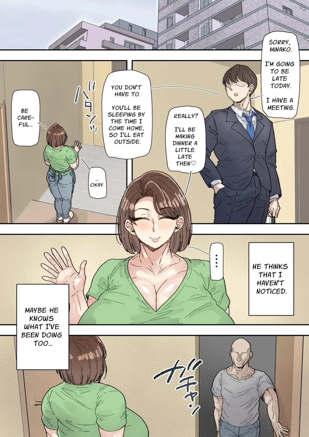 [Marui Square] Morikawa Minako (42) Beit-saki no Deka Chin-kun ni Assari Kan Ochi | Minako Morikawa (42) Easily Falls to the Big Dick Guy at Work [English] [Solid Rose]