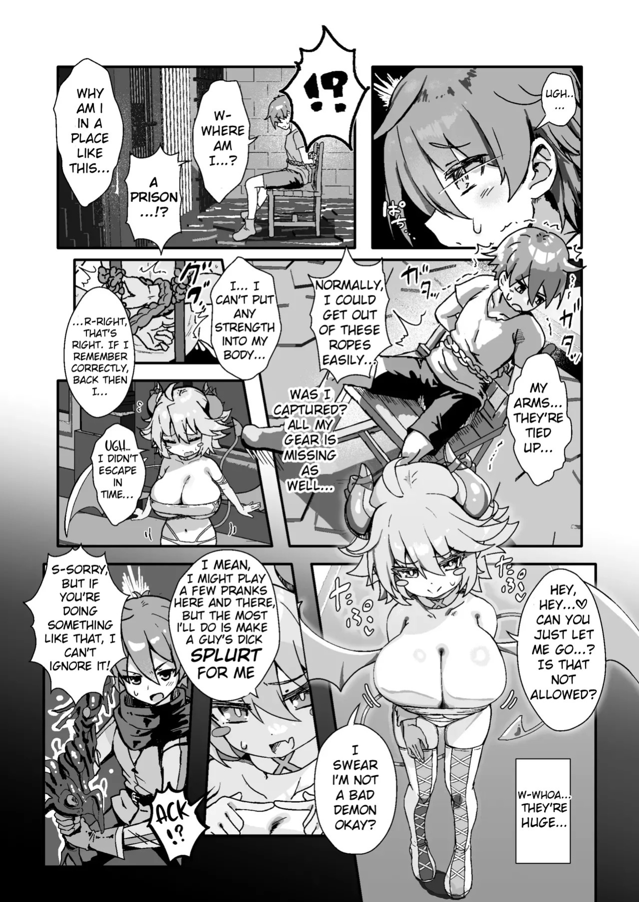 [FAP Seisakusho (Takimoto Yukari)] Paizuri Sakusei Gakari in Maoujou | The Paizuri Extracting Officer in the Demon King's Castle (Monster Girl Quest!) [English] [Digital]