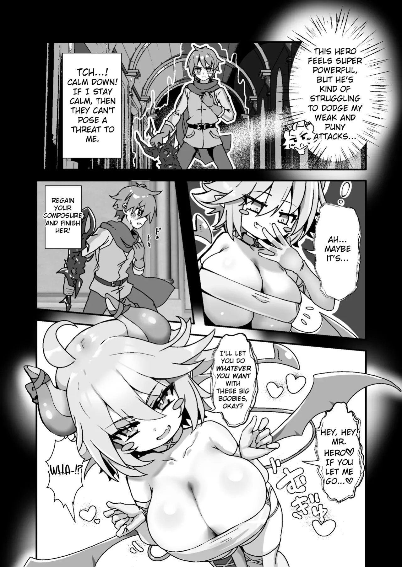 [FAP Seisakusho (Takimoto Yukari)] Paizuri Sakusei Gakari in Maoujou | The Paizuri Extracting Officer in the Demon King's Castle (Monster Girl Quest!) [English] [Digital]