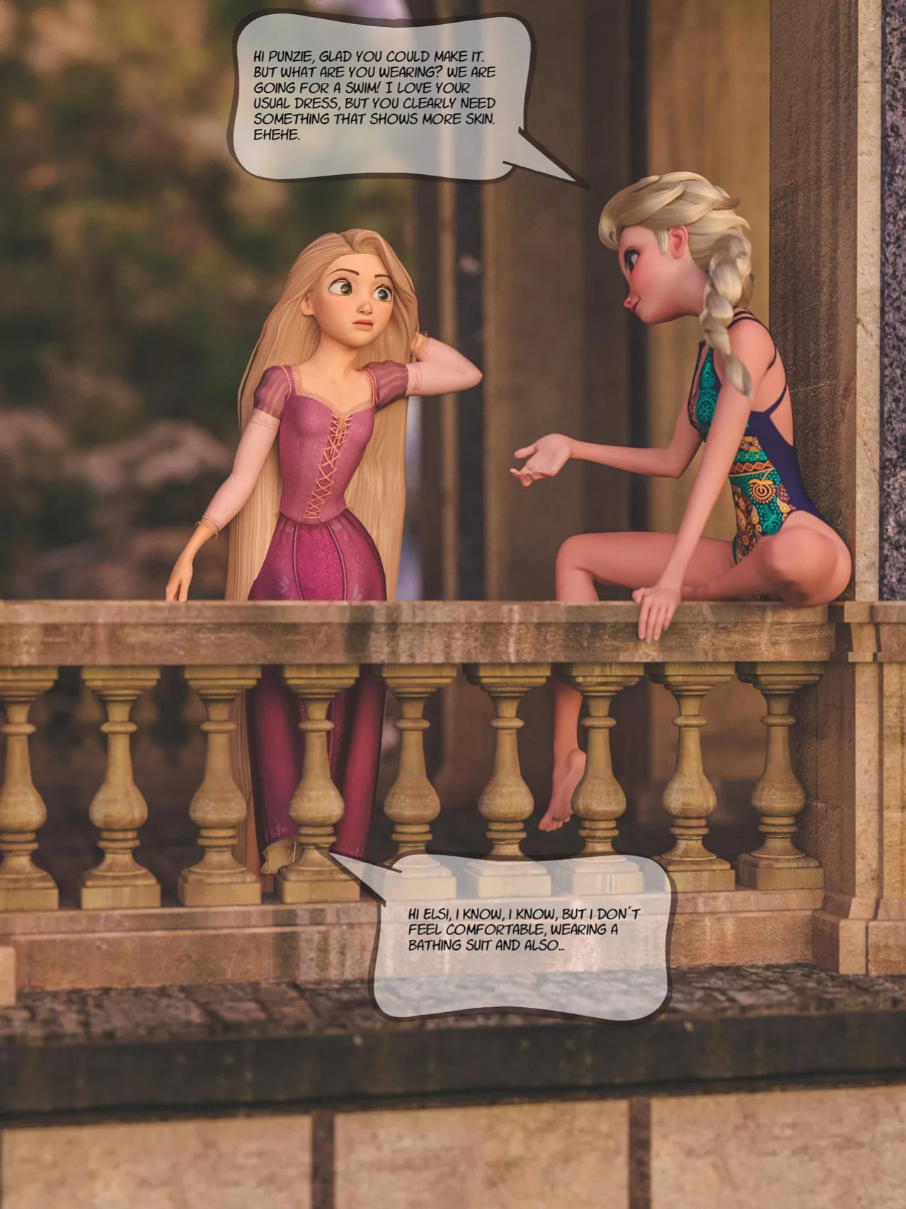 Punzel and Elsi
