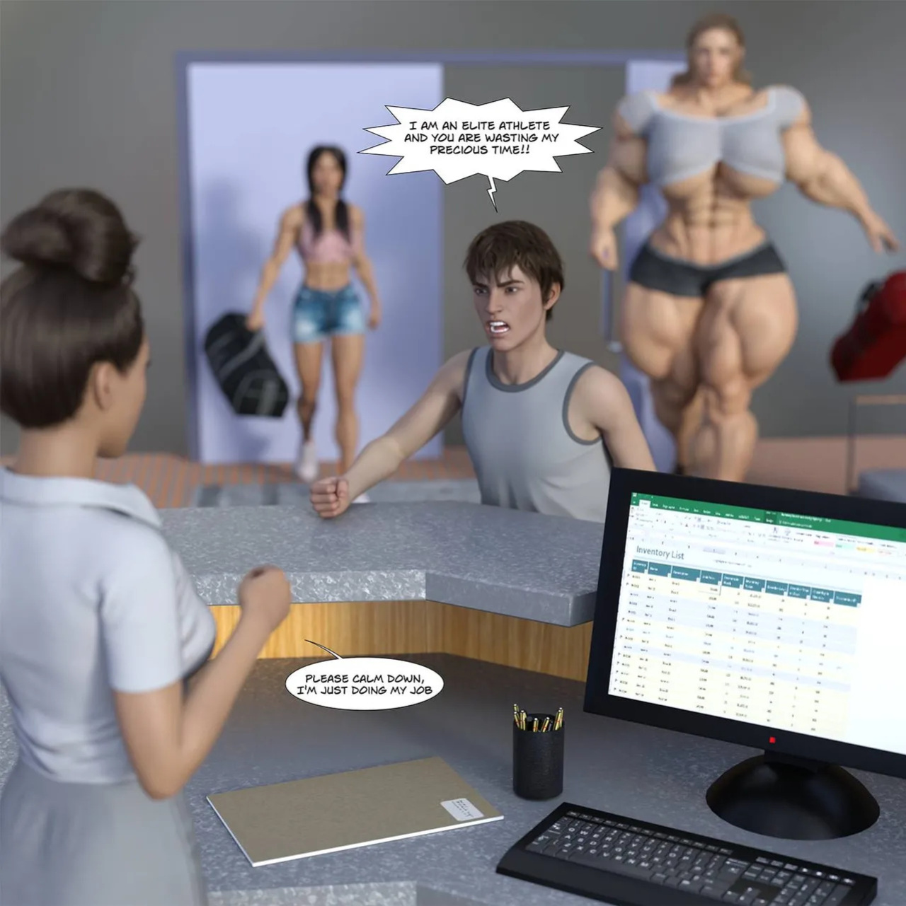 Musclebound Lover