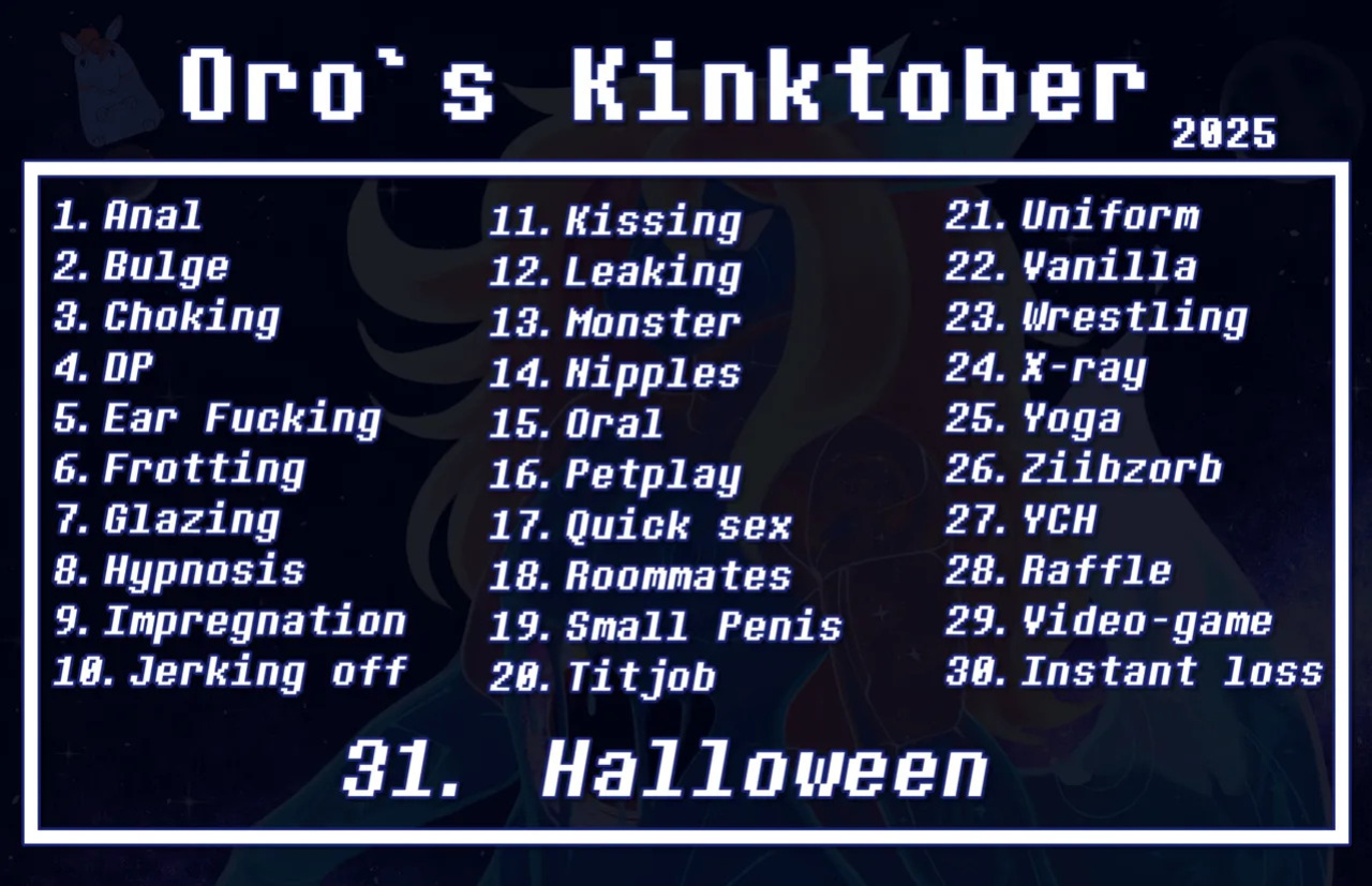 [Oro97] Kinktober 2025