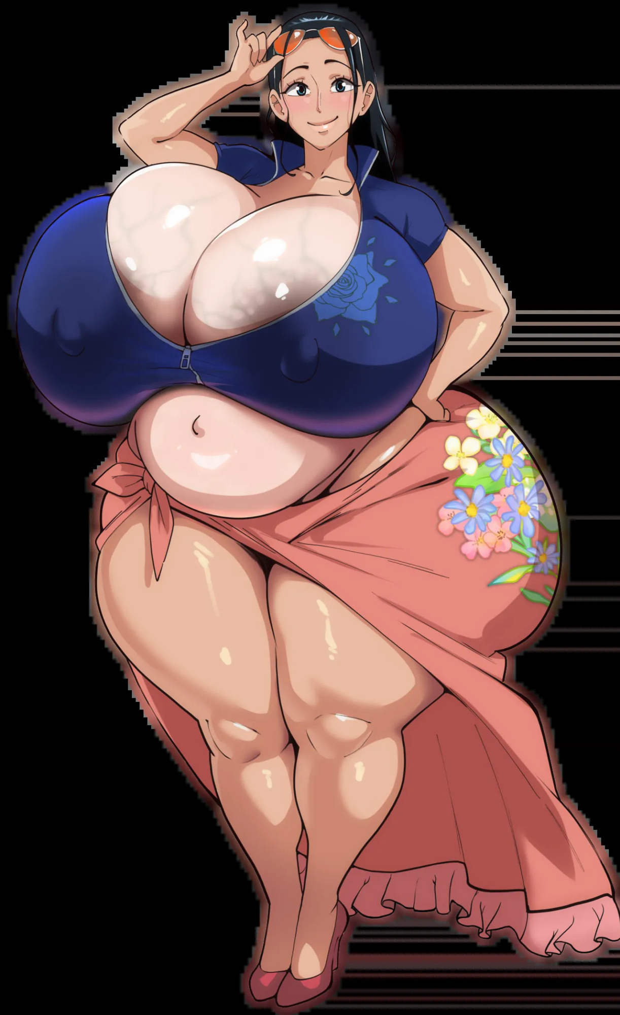 [BitterCream] Nico Robin [English] [Uncensored] (One Piece)