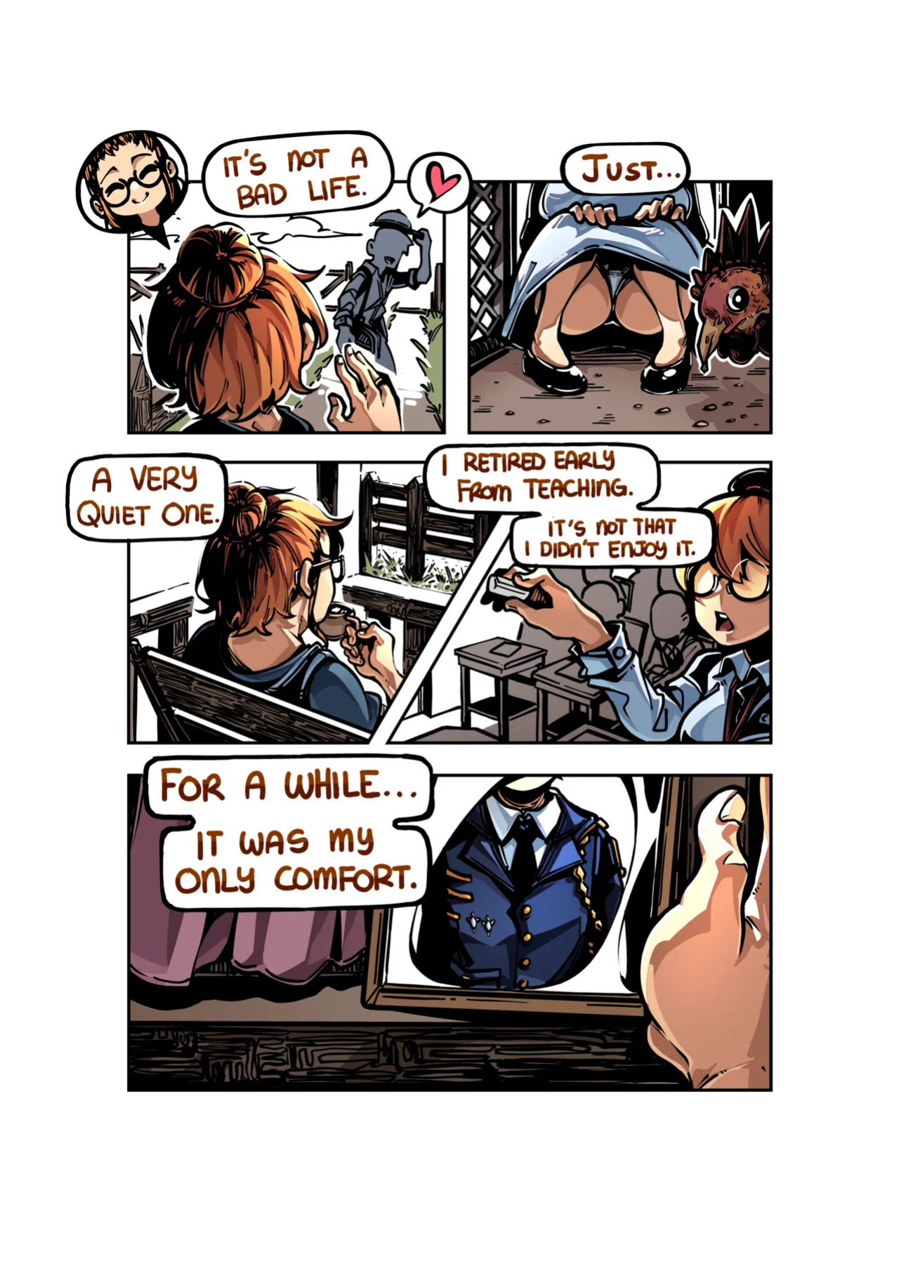 [Pencilnote] Miss Cannery's Houseguest (OCs) [Ongoing] [ENG]