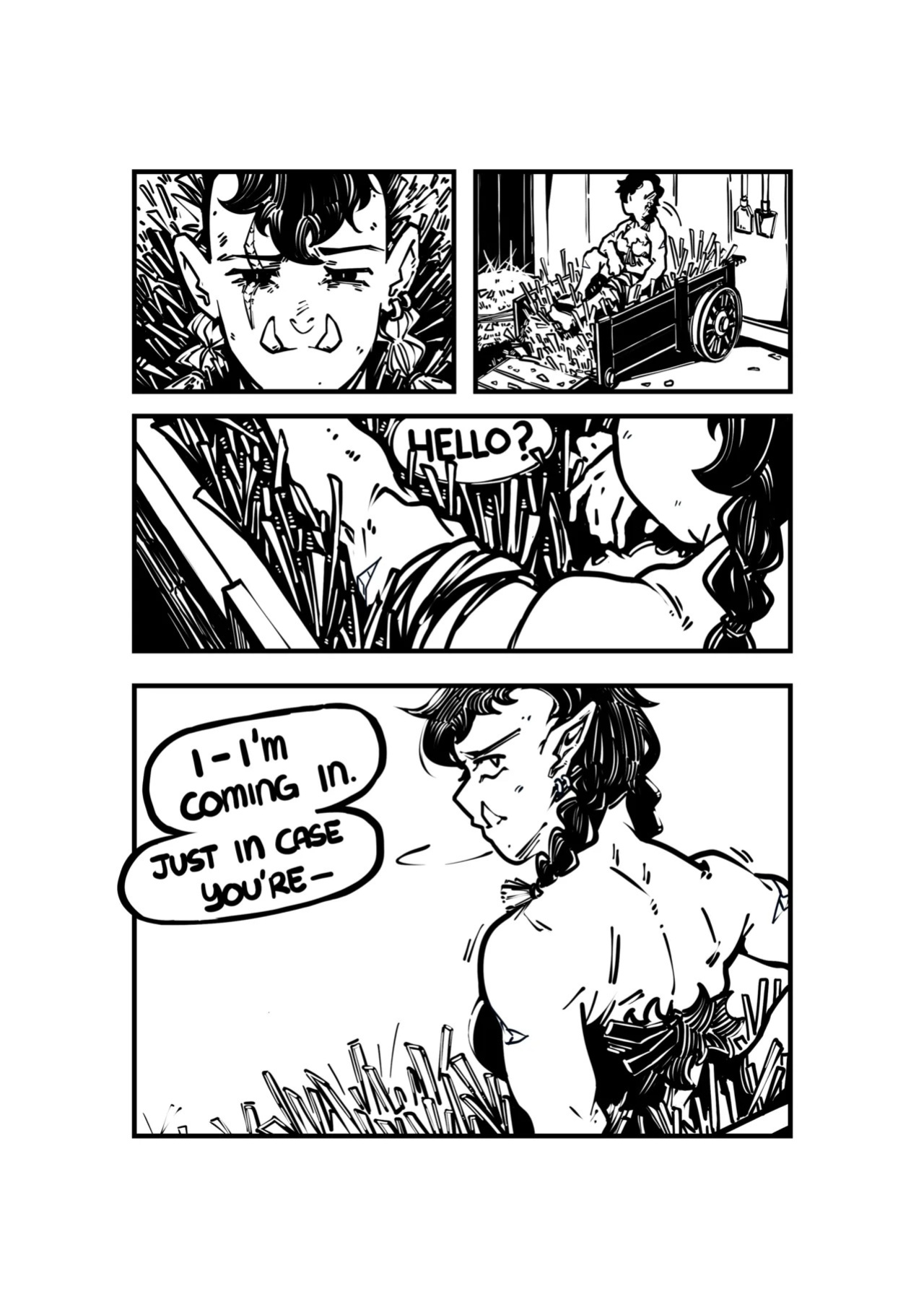 [Pencilnote] Miss Cannery's Houseguest (OCs) [Ongoing] [ENG]