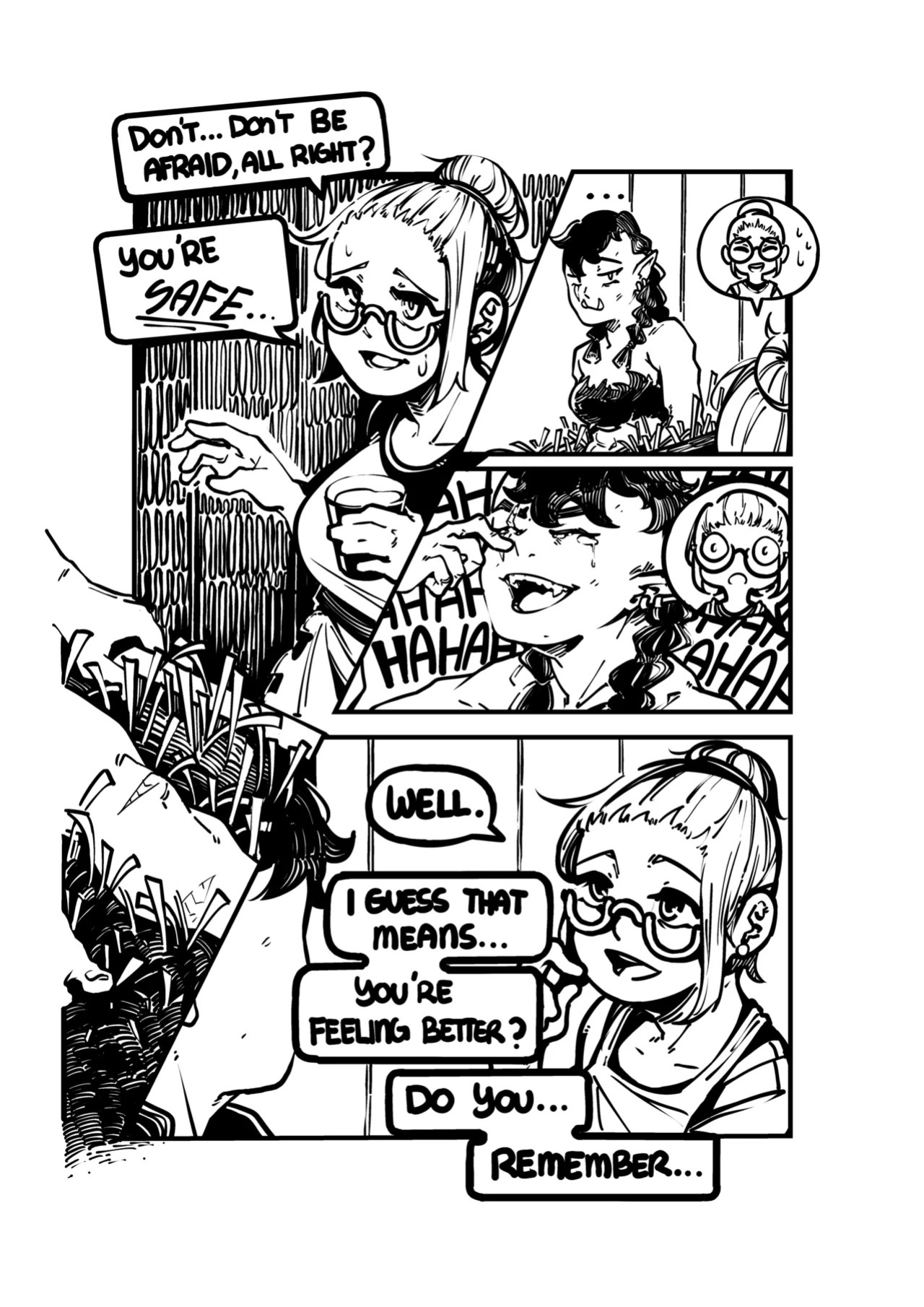 [Pencilnote] Miss Cannery's Houseguest (OCs) [Ongoing] [ENG]