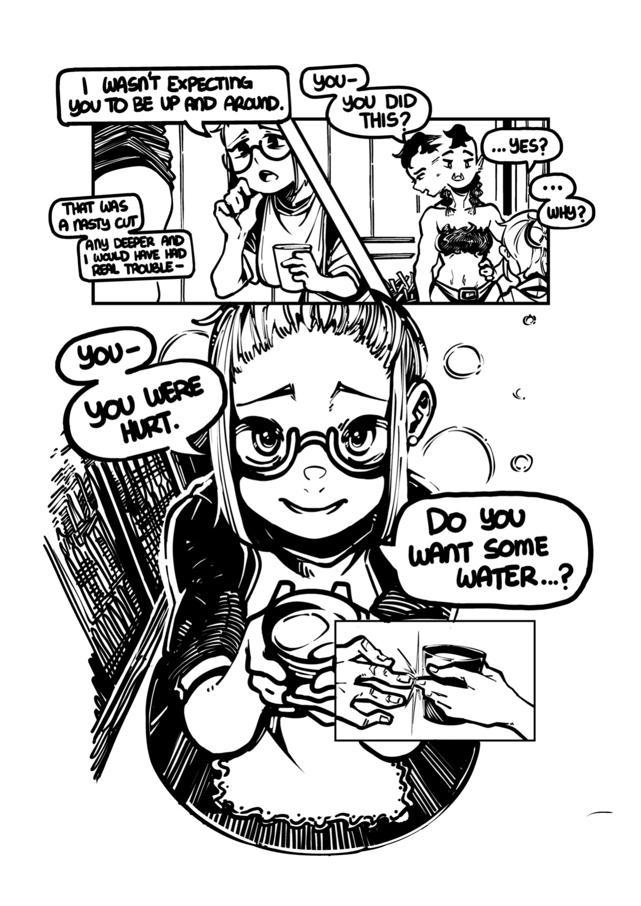 [Pencilnote] Miss Cannery's Houseguest (OCs) [Ongoing] [ENG]