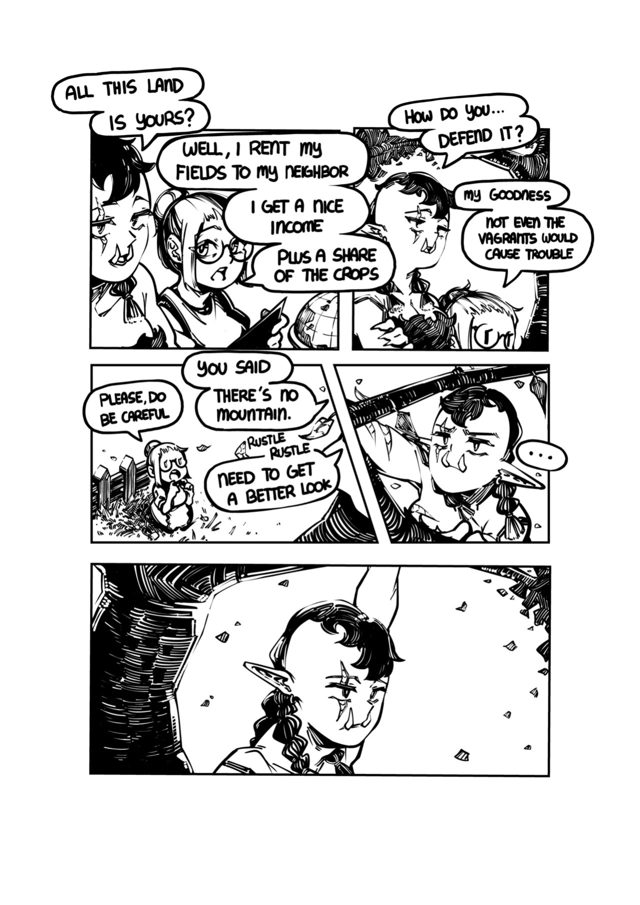 [Pencilnote] Miss Cannery's Houseguest (OCs) [Ongoing] [ENG]