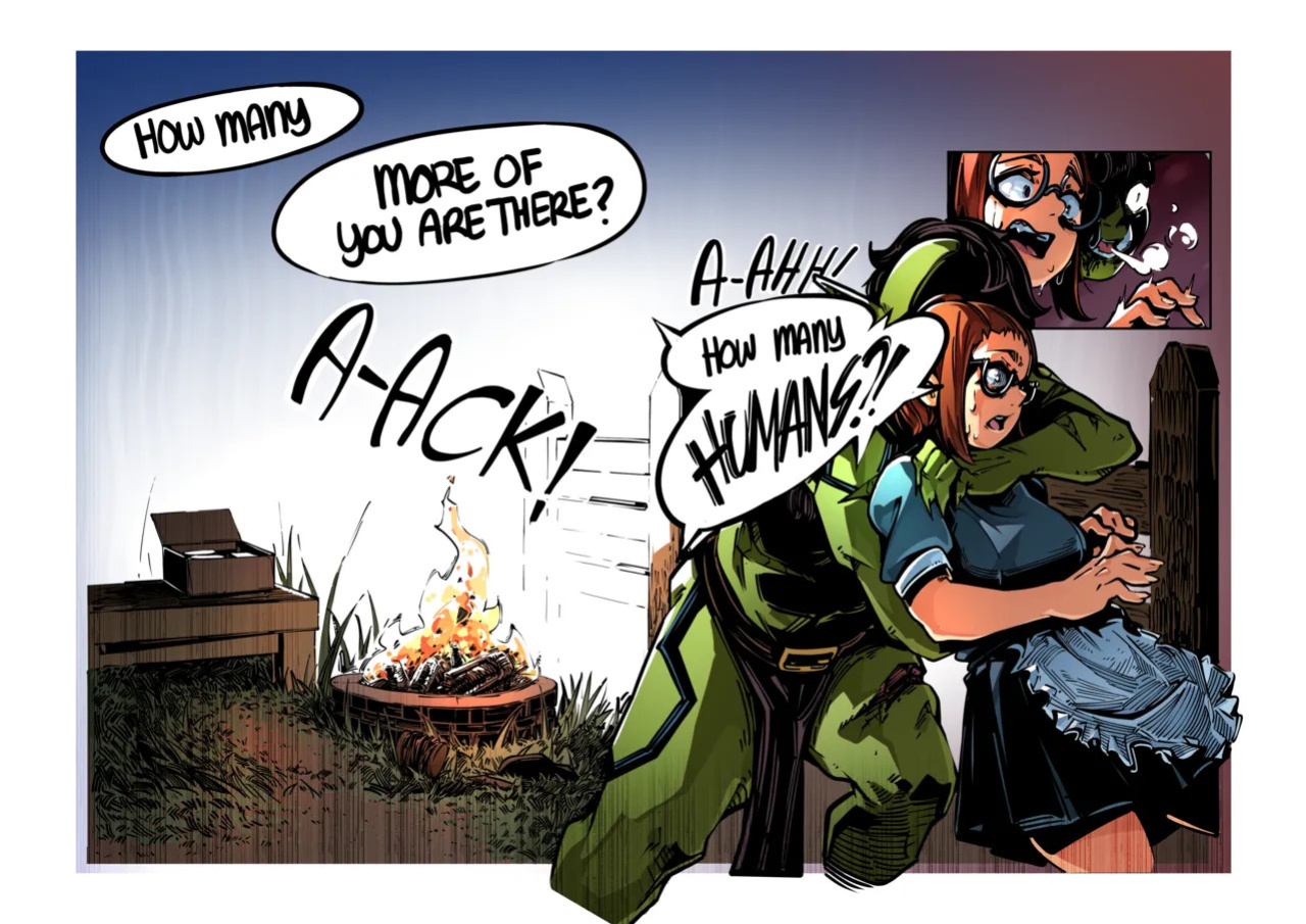 [Pencilnote] Miss Cannery's Houseguest (OCs) [Ongoing] [ENG]