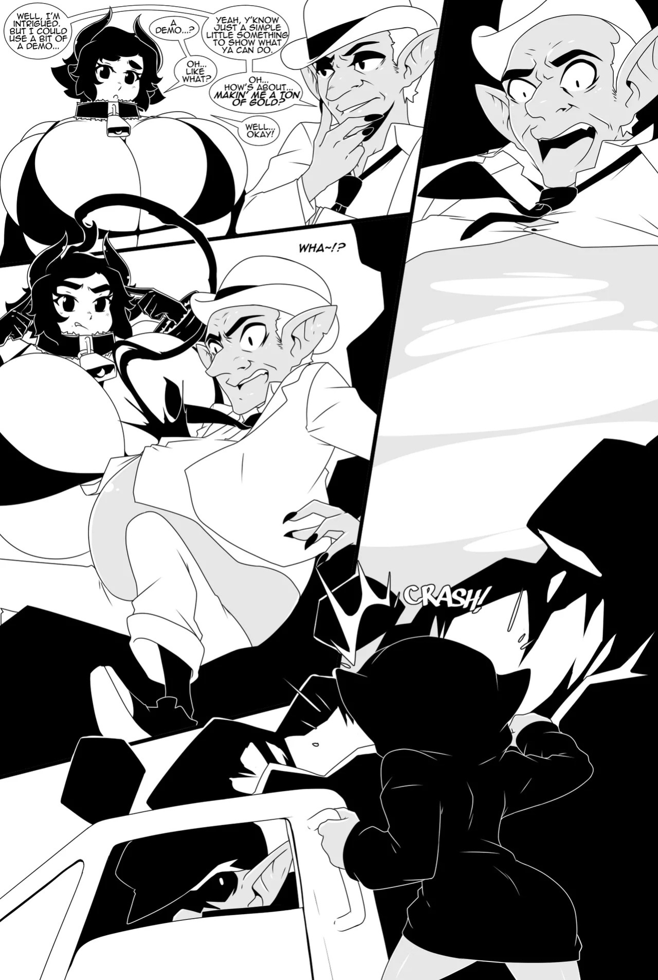 Demon dummie shenanigans