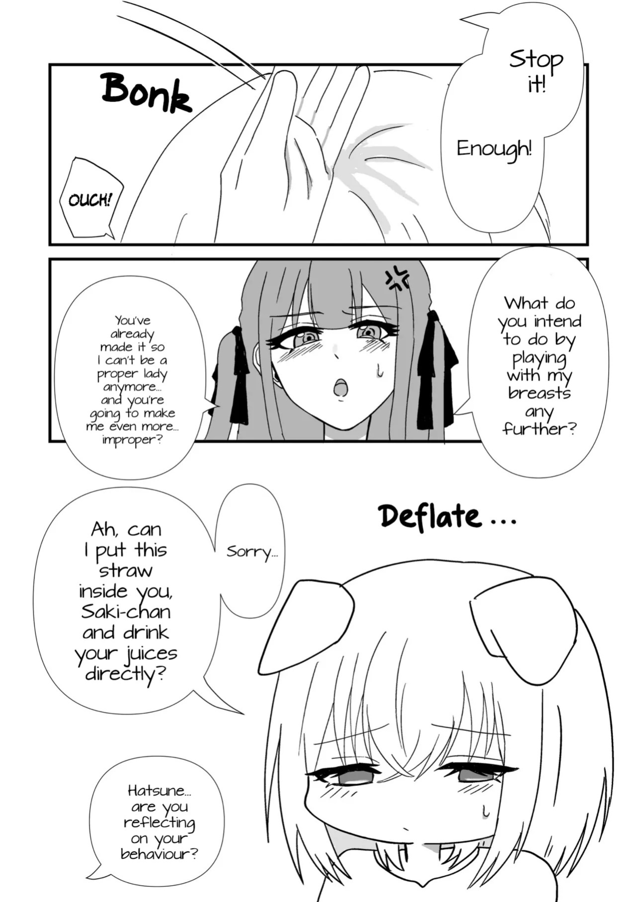 [Kraken (Hasyoku)] Is it true that Saki-chan has inverted nipples!? (BanG Dream! Ave Mujica) [English] [Paradisus Translations] [Digital]