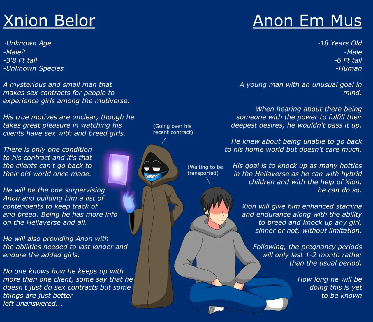 Xml Xross: Anon X Hellaverse + extras