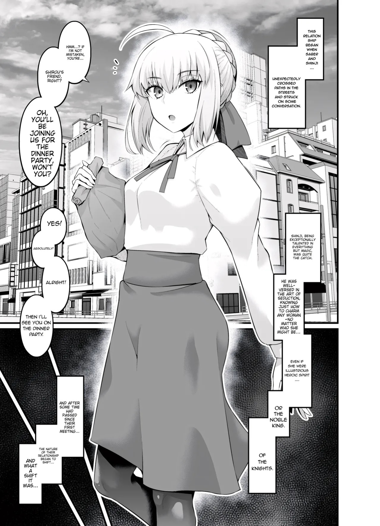 [Ankoman] Saoyaku Shinji ga Saber-tachi to Yarimakuru Hon | Shinji, the Stud, has Wild Sex with Saber and the Others (Fate/stay night) [English Translation Compilation]