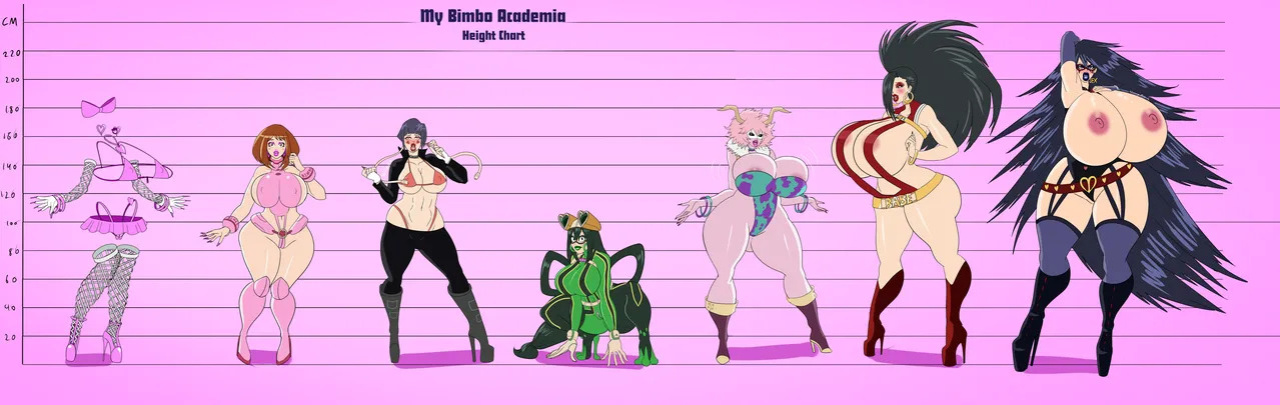 [Annon] Anime Bimbo Art (Various)