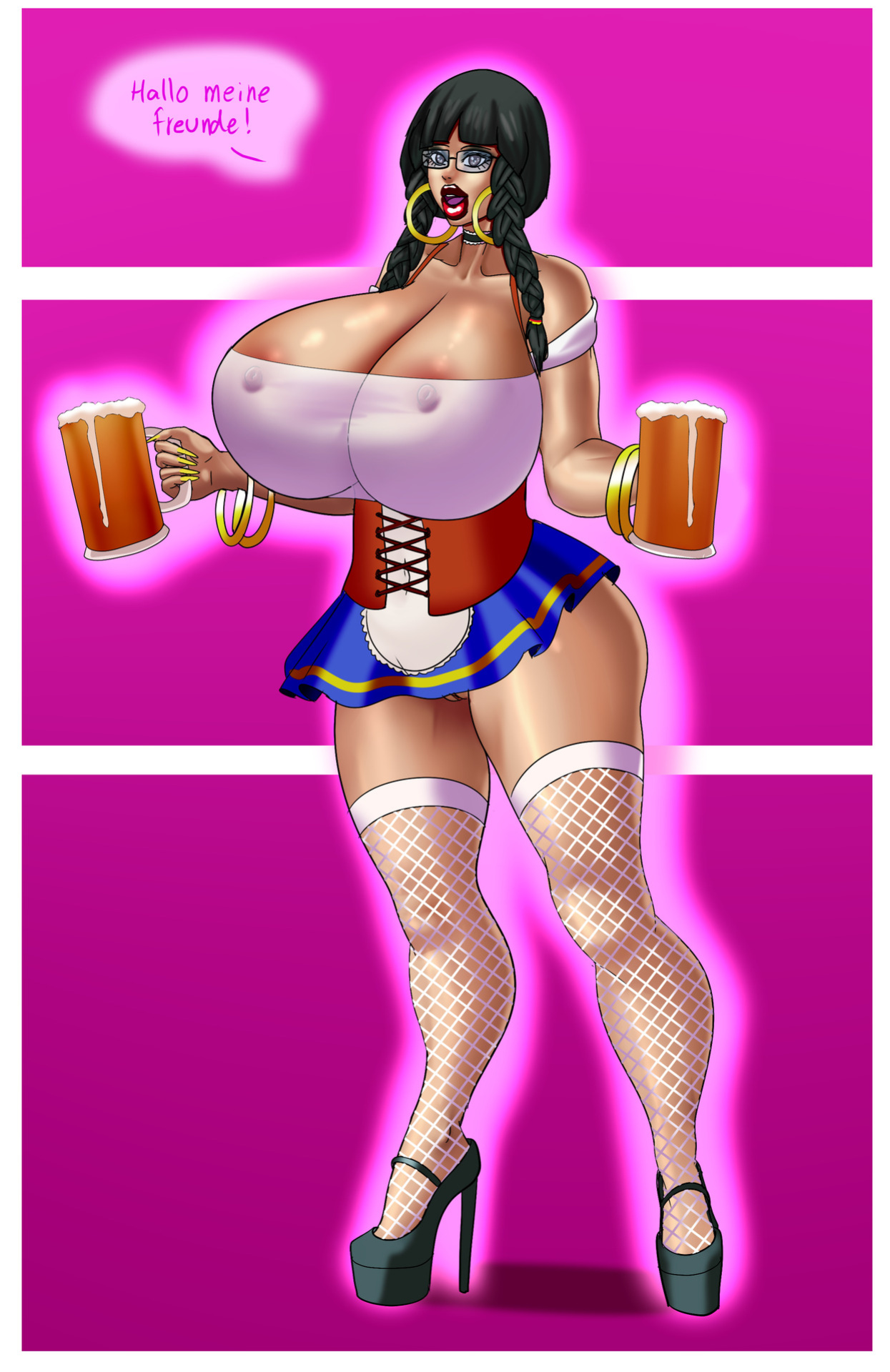 [Annon] Anime Bimbo Art (Various)