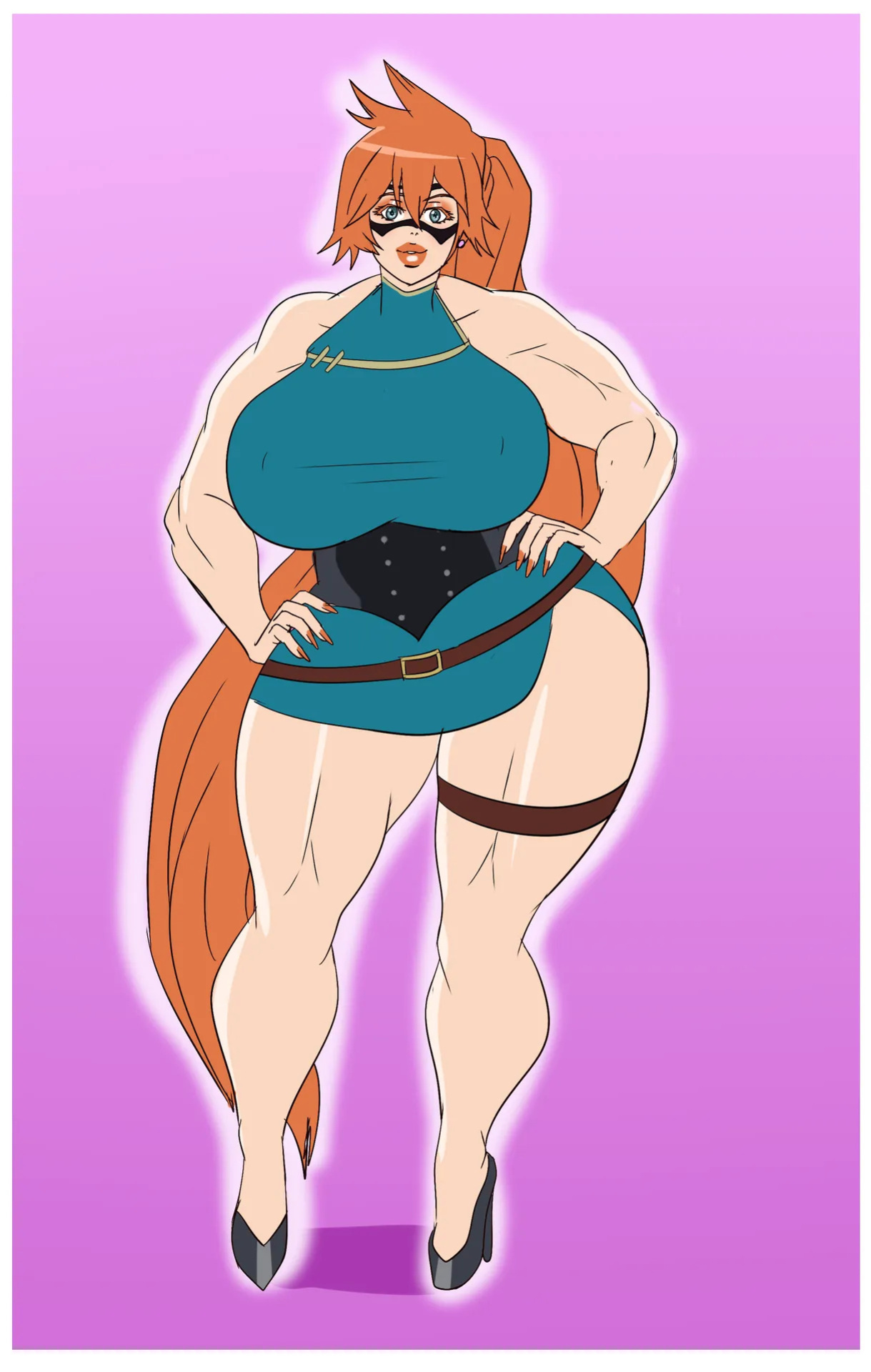 [Annon] Anime Bimbo Art (Various)