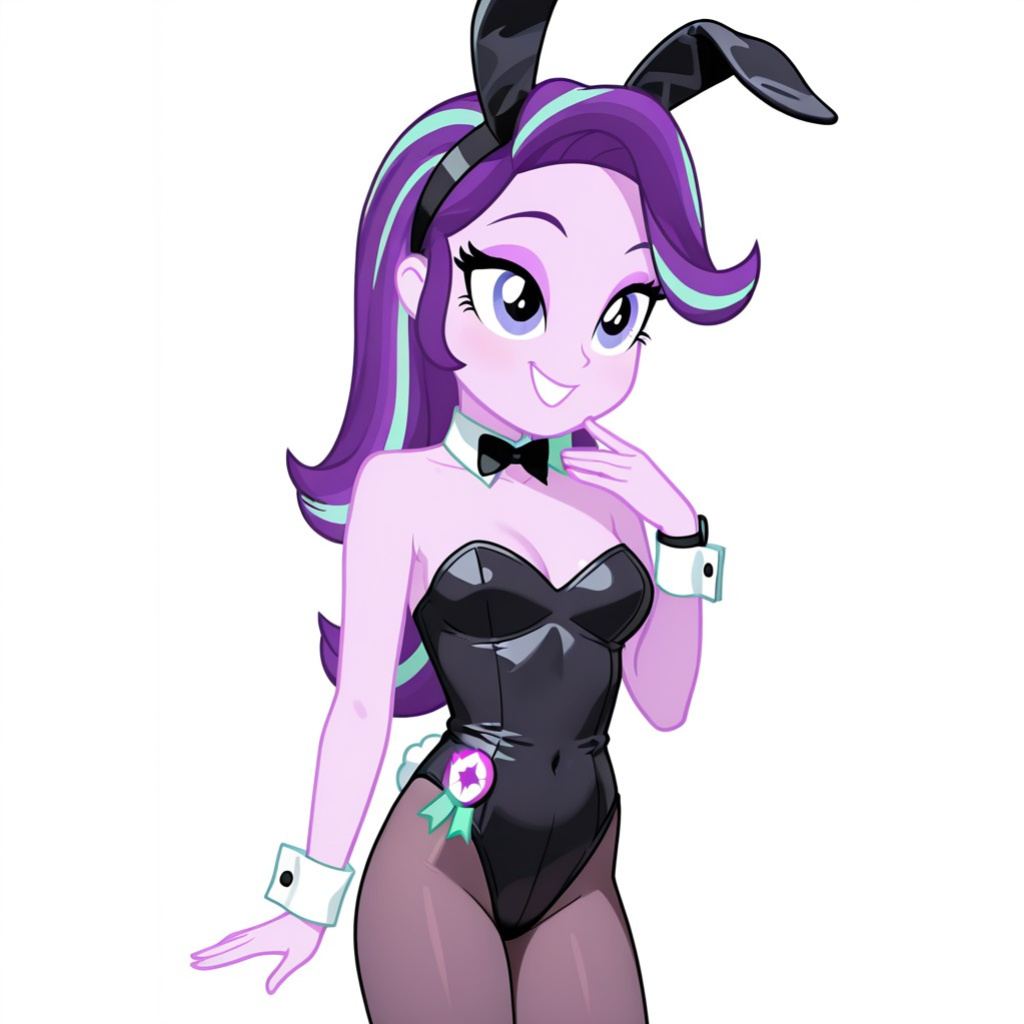 Equestria Girls-PLAYBOY Bunny Edition-AI Generated