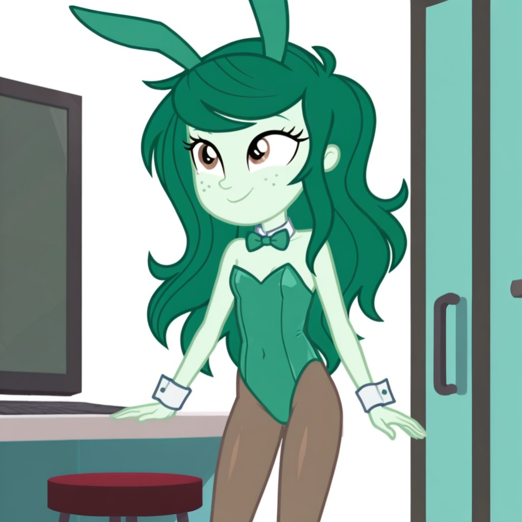 Equestria Girls-PLAYBOY Bunny Edition-AI Generated