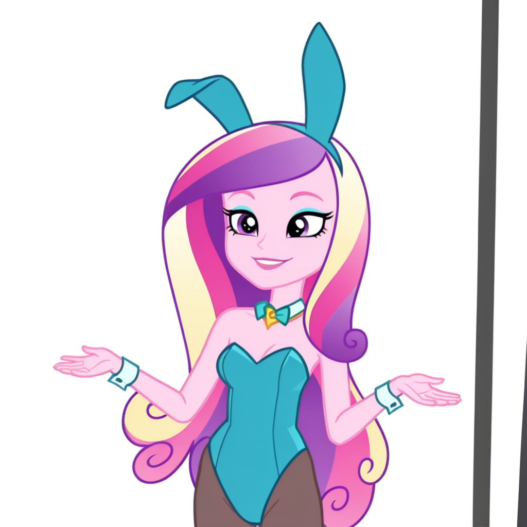 Equestria Girls-PLAYBOY Bunny Edition-AI Generated