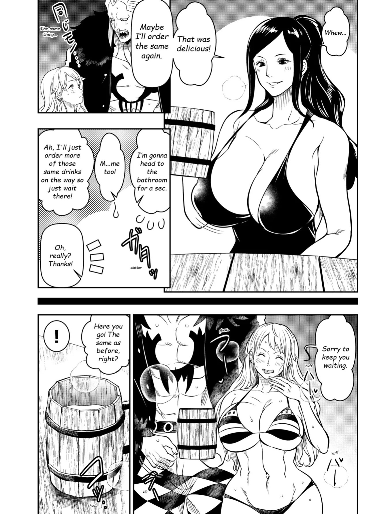 [Osuwaani] Itadaita Mono Desu (One Piece) [English]