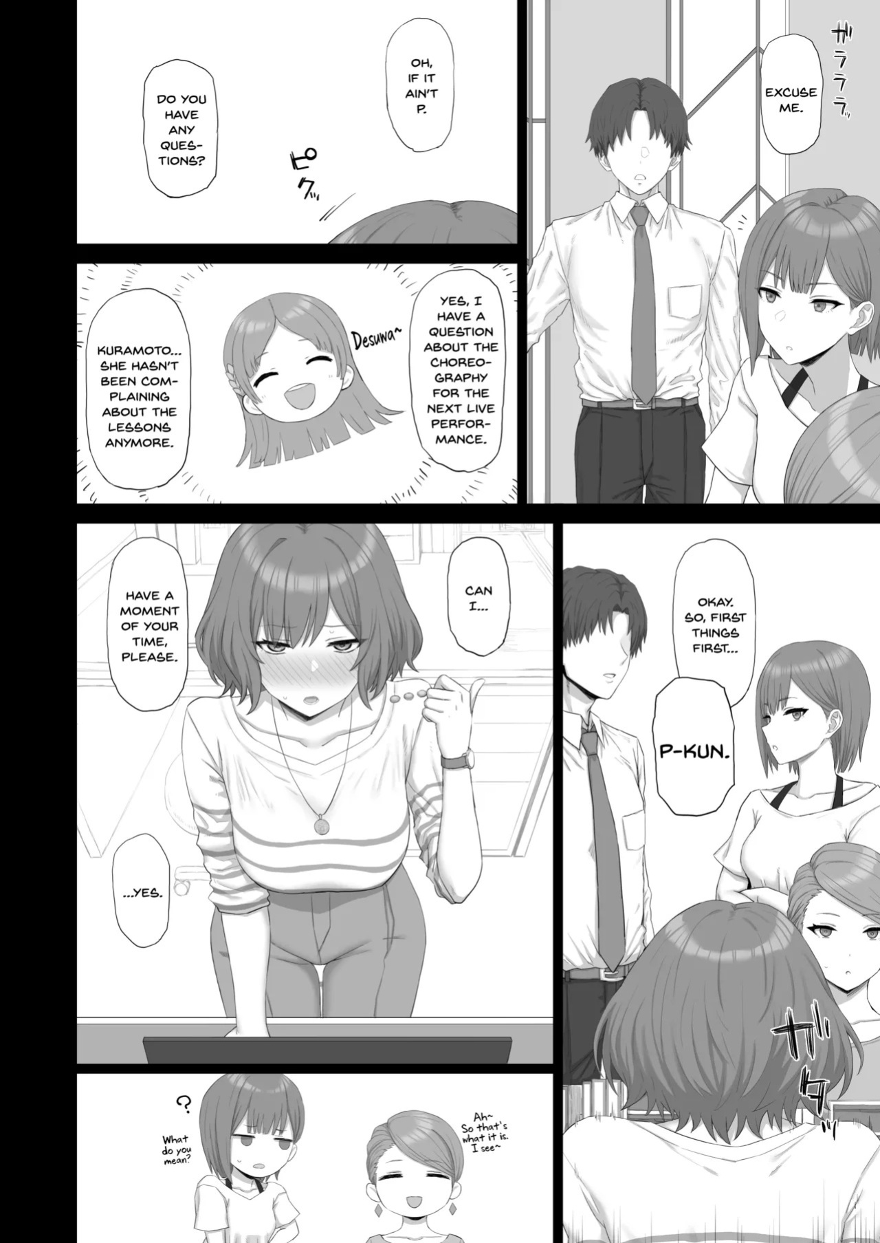[Gomuhachi (Gomu)] Neo-sensei no Sentaku (Gakuen IDOLM@STER) [English] [SDTLs] [Digital]