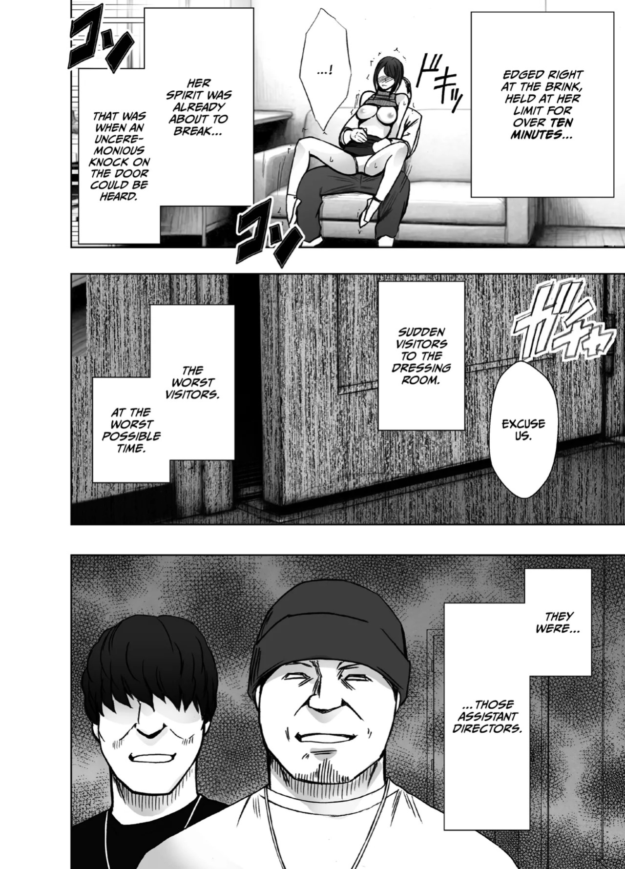 [Crimson] Namaiki na Joshi Announcer ga Kakushita AD ni Wakaraserareru made 3 [English] [CulturedCommissions]