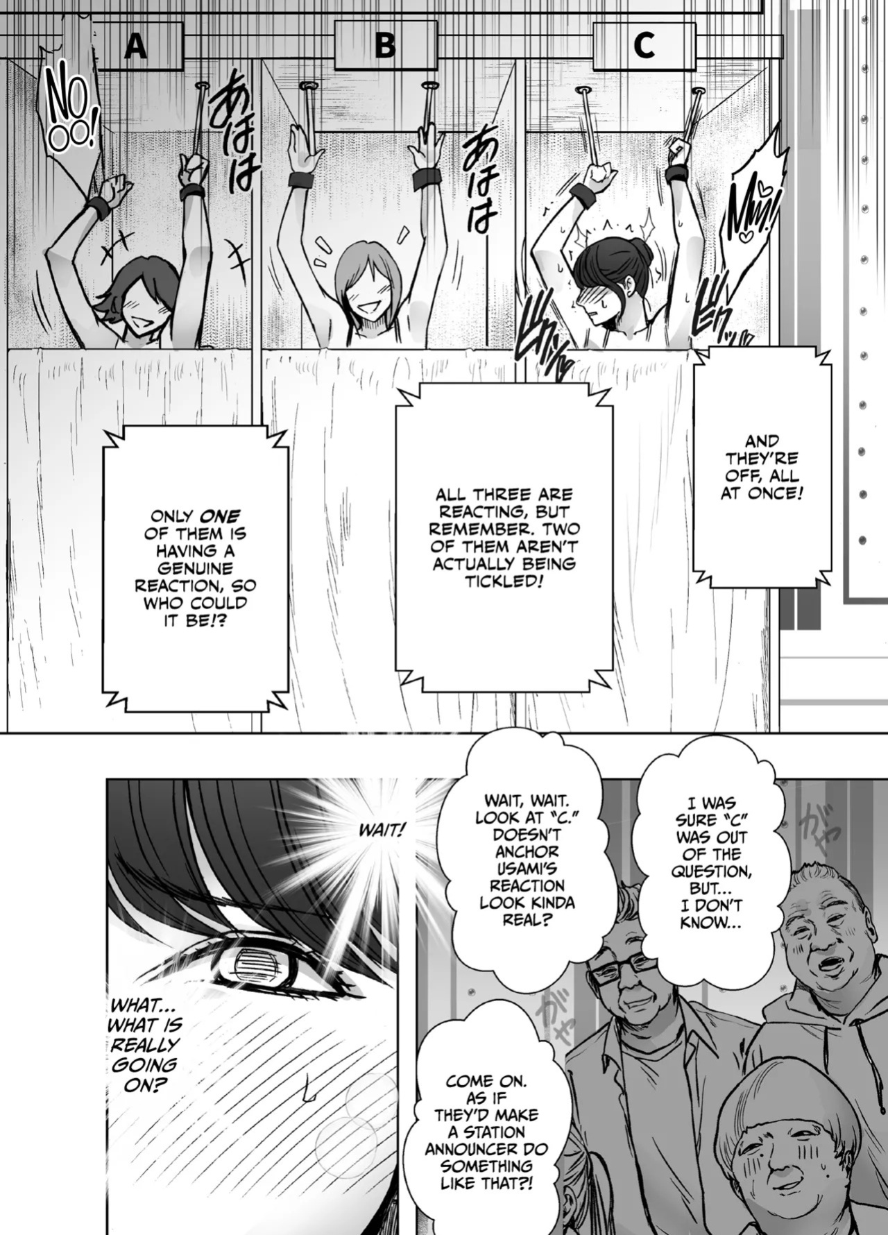 [Crimson] Namaiki na Joshi Announcer ga Kakushita AD ni Wakaraserareru made 3 [English] [CulturedCommissions]