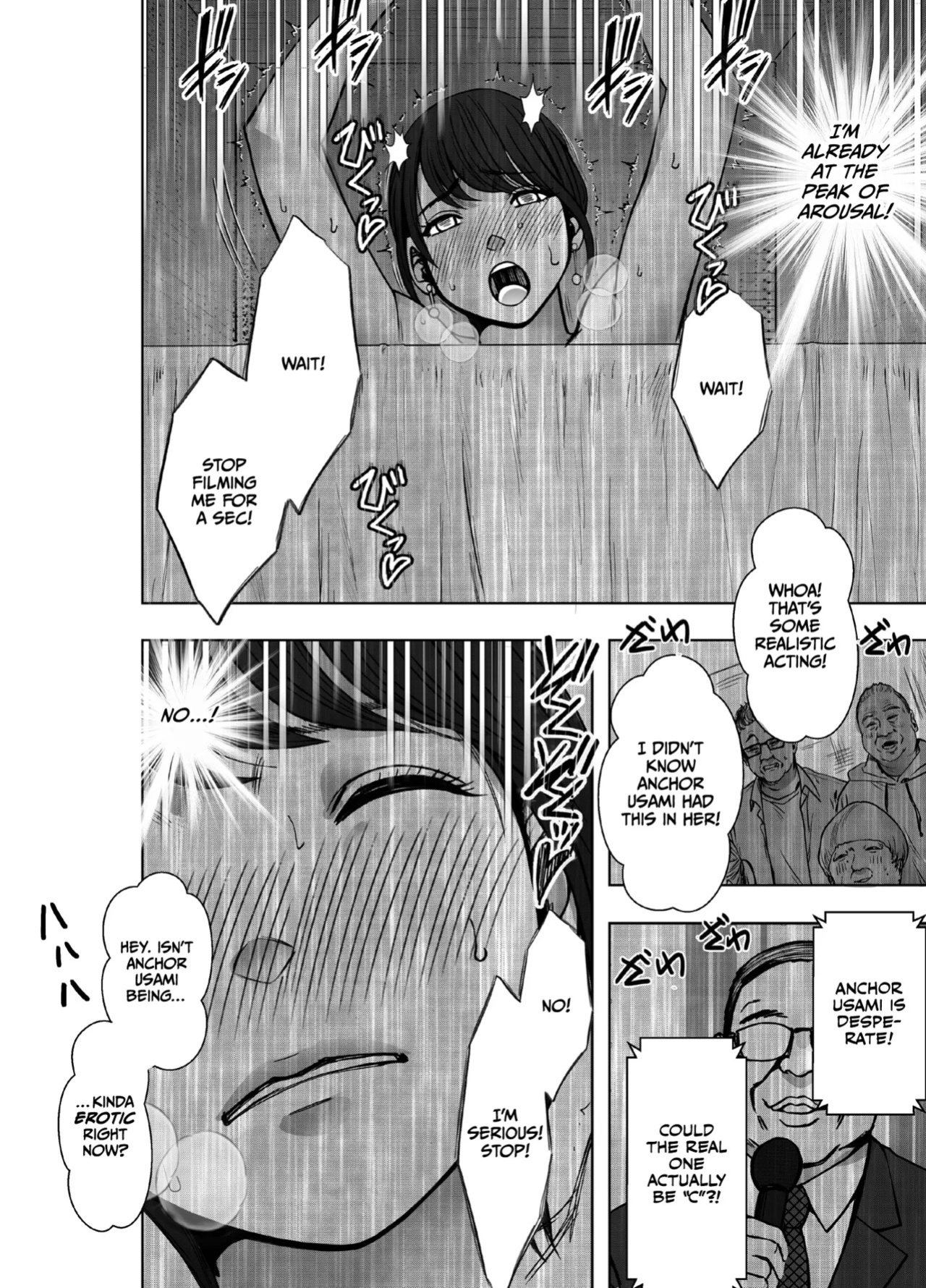 [Crimson] Namaiki na Joshi Announcer ga Kakushita AD ni Wakaraserareru made 3 [English] [CulturedCommissions]