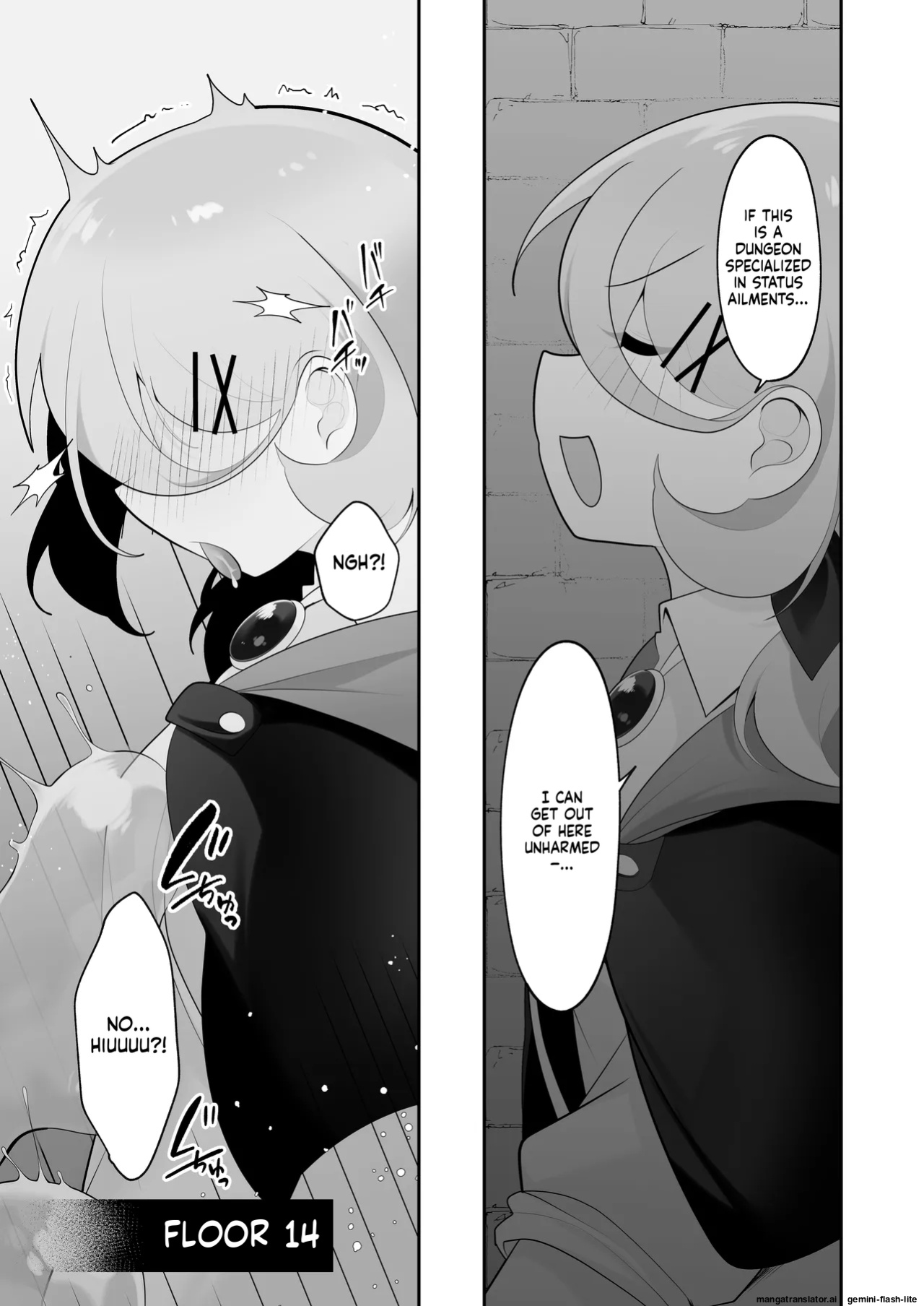 [Me no Kataki (Akinashi Koyomi)] Jishou Tensai Shoujo, Ero Trap Dungeon ni Idomu ~Sugureta Zunou to Boudai na Maryoku to Saikyou no Omamori de Musou Shimasu~ [English] [SCANMTL]