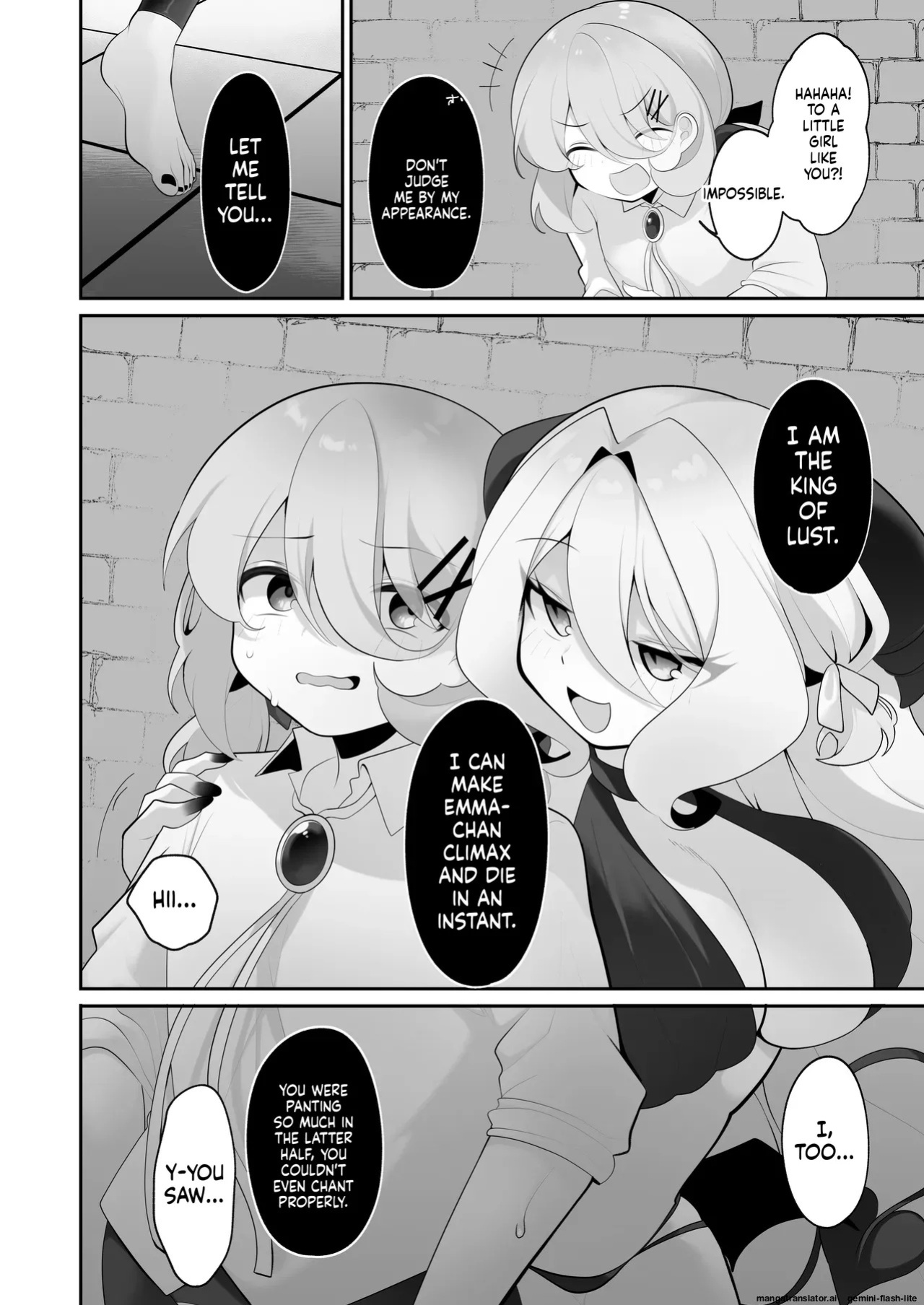 [Me no Kataki (Akinashi Koyomi)] Jishou Tensai Shoujo, Ero Trap Dungeon ni Idomu ~Sugureta Zunou to Boudai na Maryoku to Saikyou no Omamori de Musou Shimasu~ [English] [SCANMTL]
