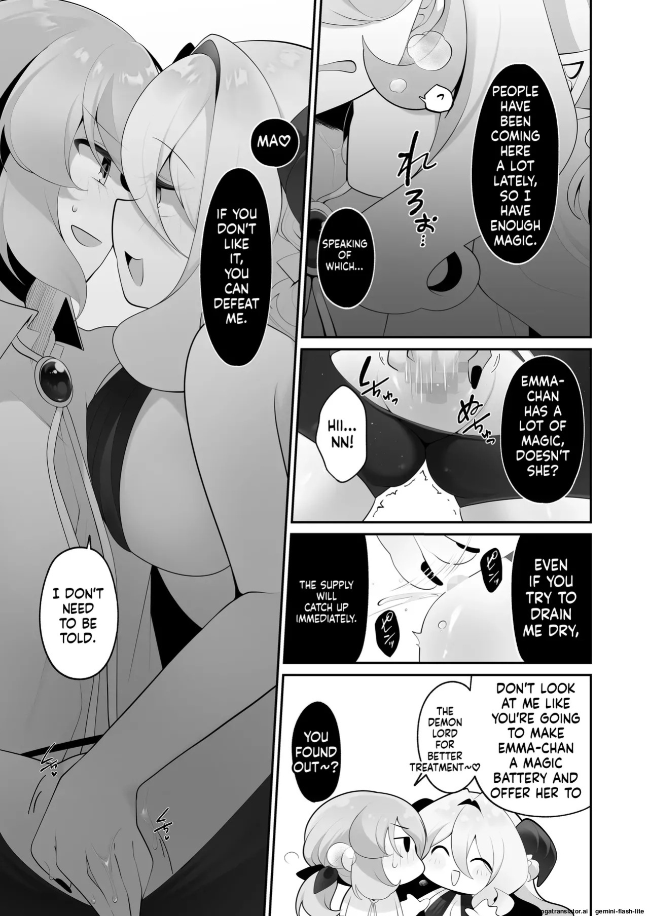 [Me no Kataki (Akinashi Koyomi)] Jishou Tensai Shoujo, Ero Trap Dungeon ni Idomu ~Sugureta Zunou to Boudai na Maryoku to Saikyou no Omamori de Musou Shimasu~ [English] [SCANMTL]