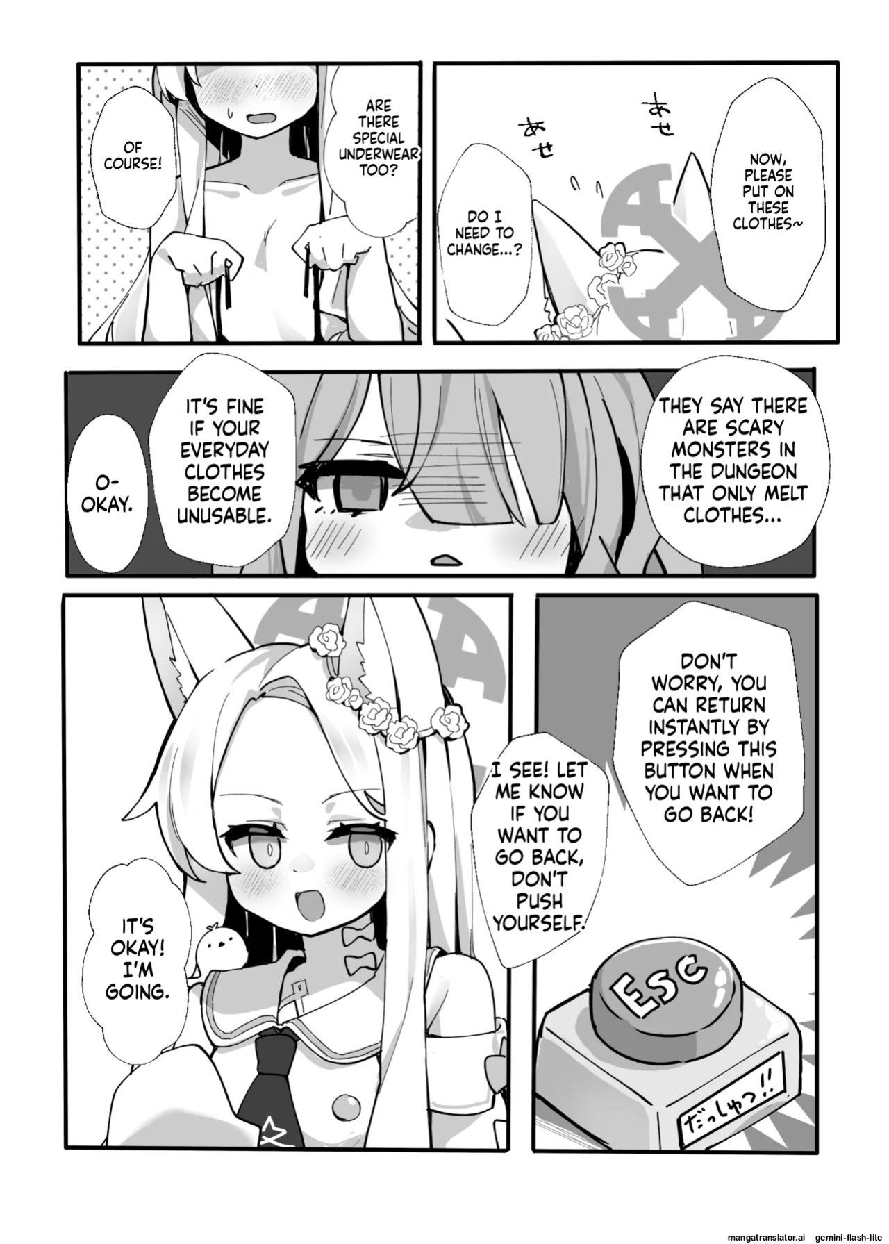 [TrinkeT (Karaage3)] Zako Mob Taoshite Leveling Shitakatta dake nanda ga... (Blue Archive) [English] [SCANMTL] [Digital]