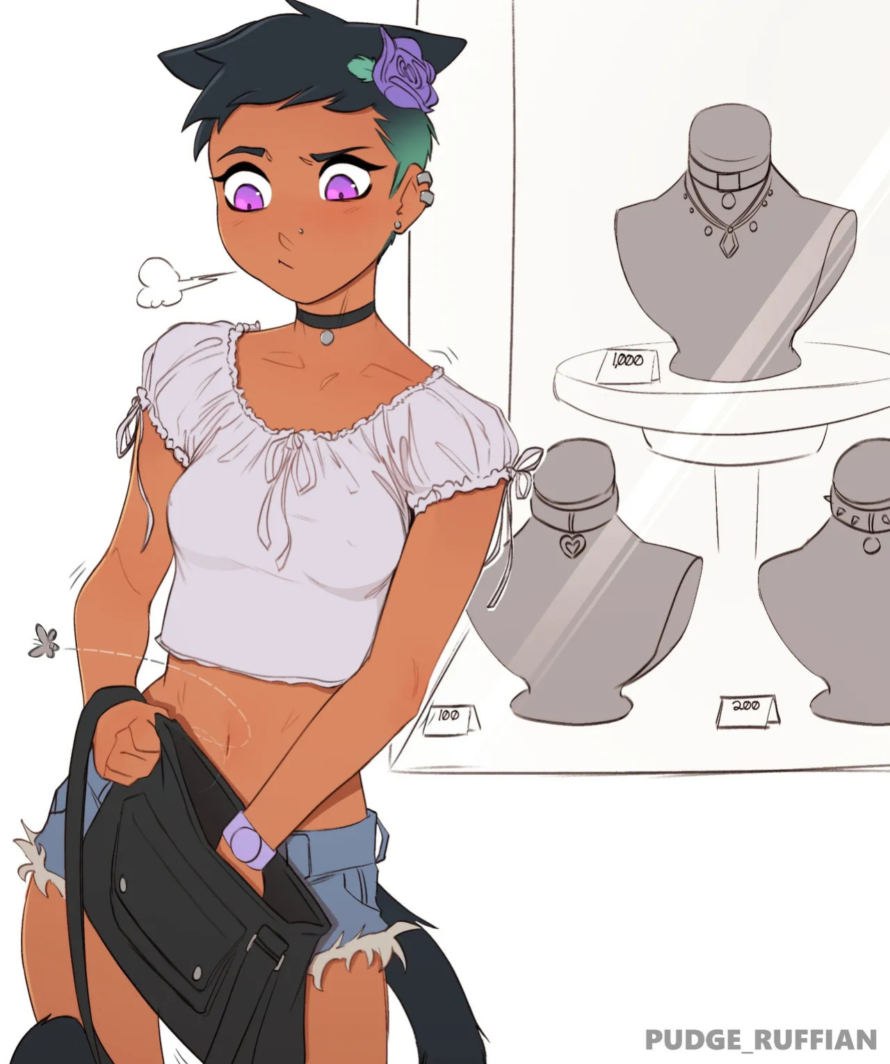 [PudgeRuffian] Riley Fairfeather (Little Witch Academia OC)