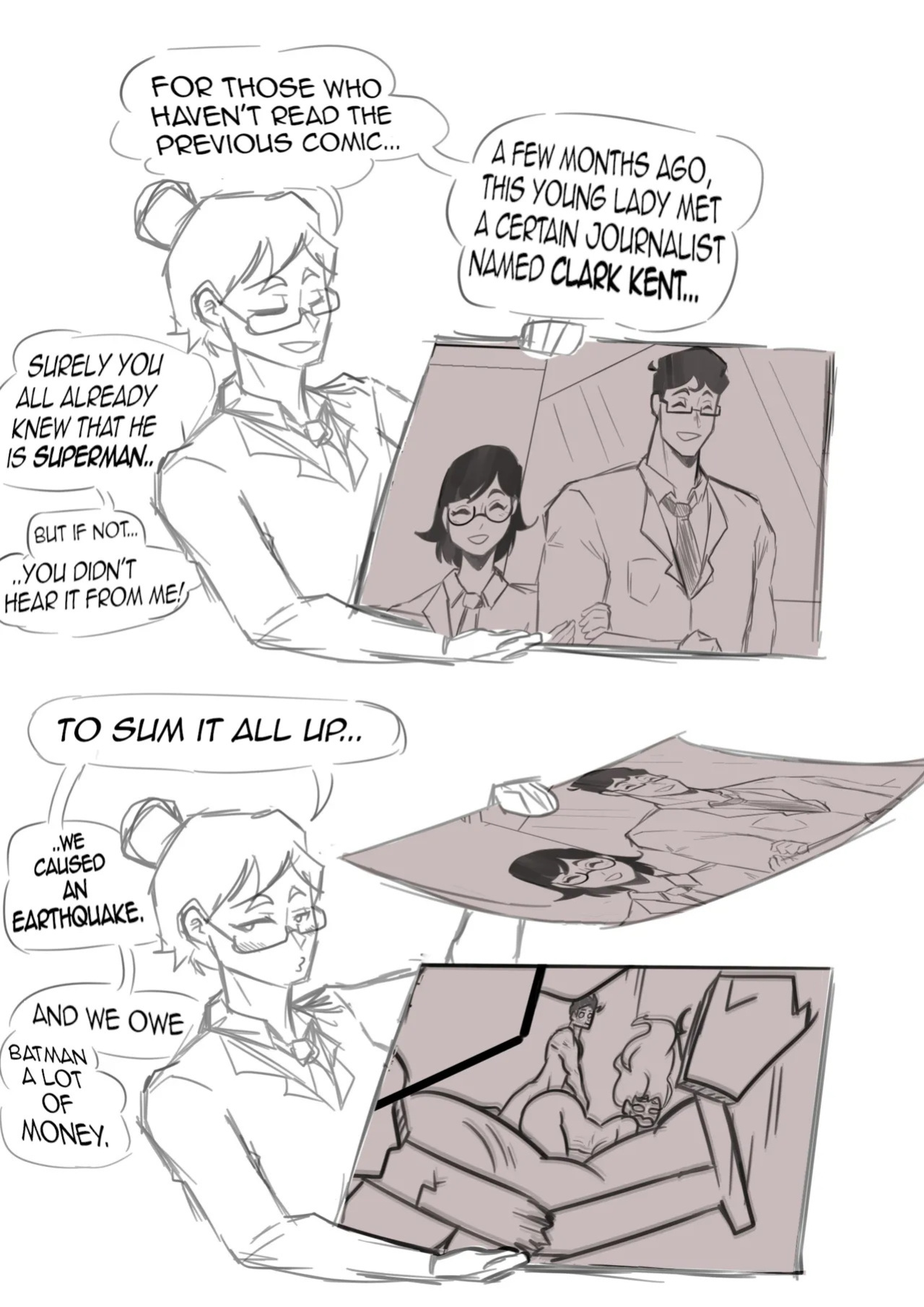 [Tinkybox] Jenny & Clark: My Sexual Adventures with Superman (Superman & Hulk) (HIATUS) (English)