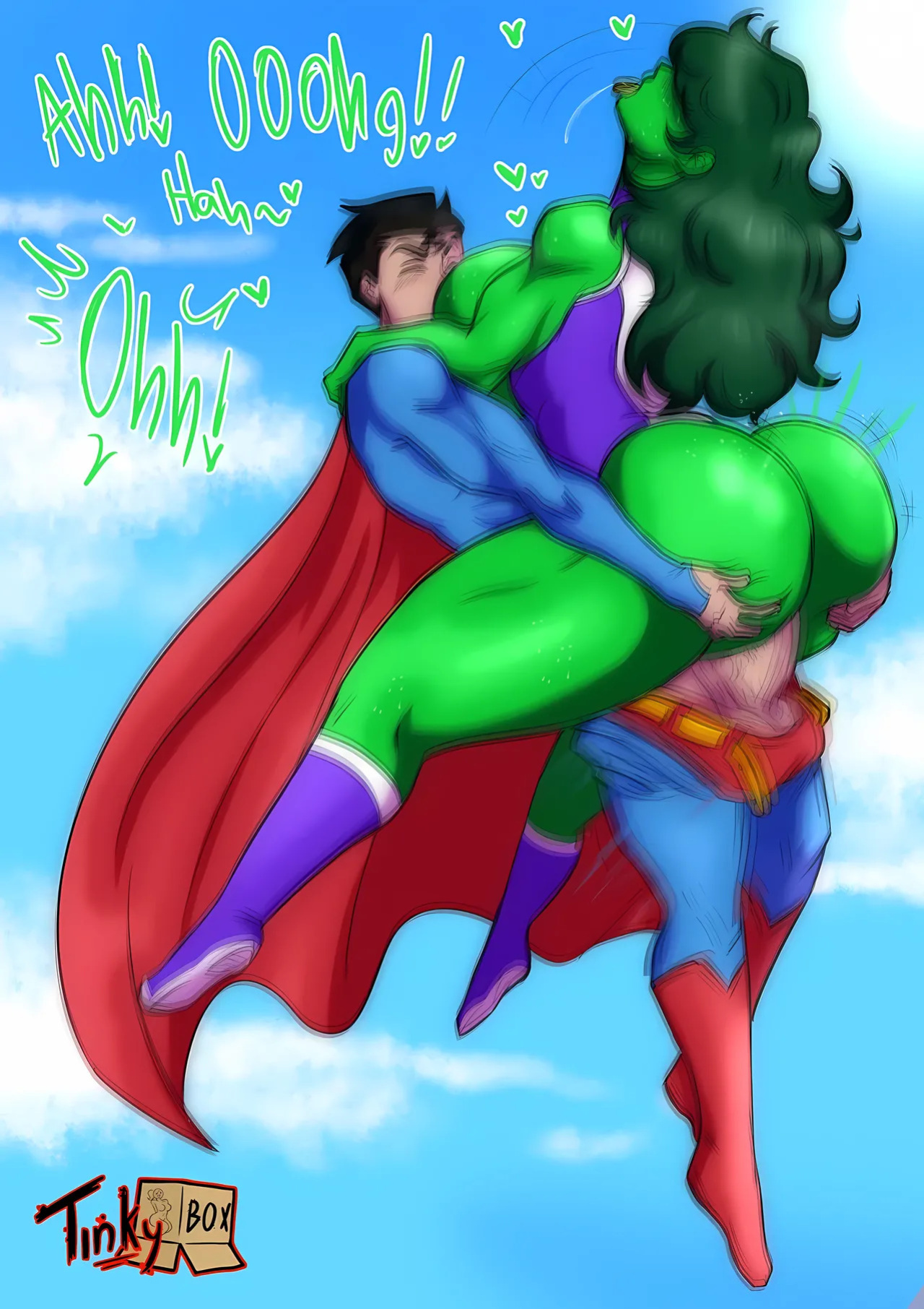 [Tinkybox] Jenny & Clark: My Sexual Adventures with Superman (Superman & Hulk) (HIATUS) (English)