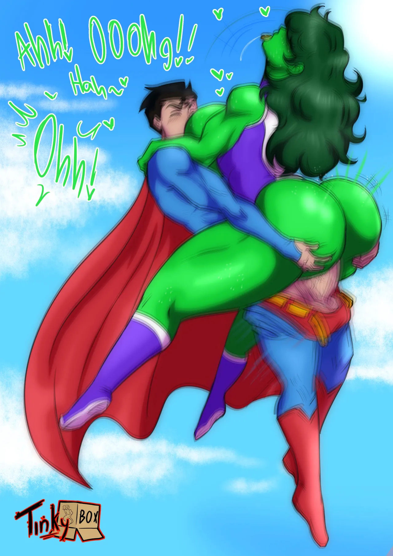 [Tinkybox] Jenny & Clark: My Sexual Adventures with Superman (Superman & Hulk) (HIATUS) (English)