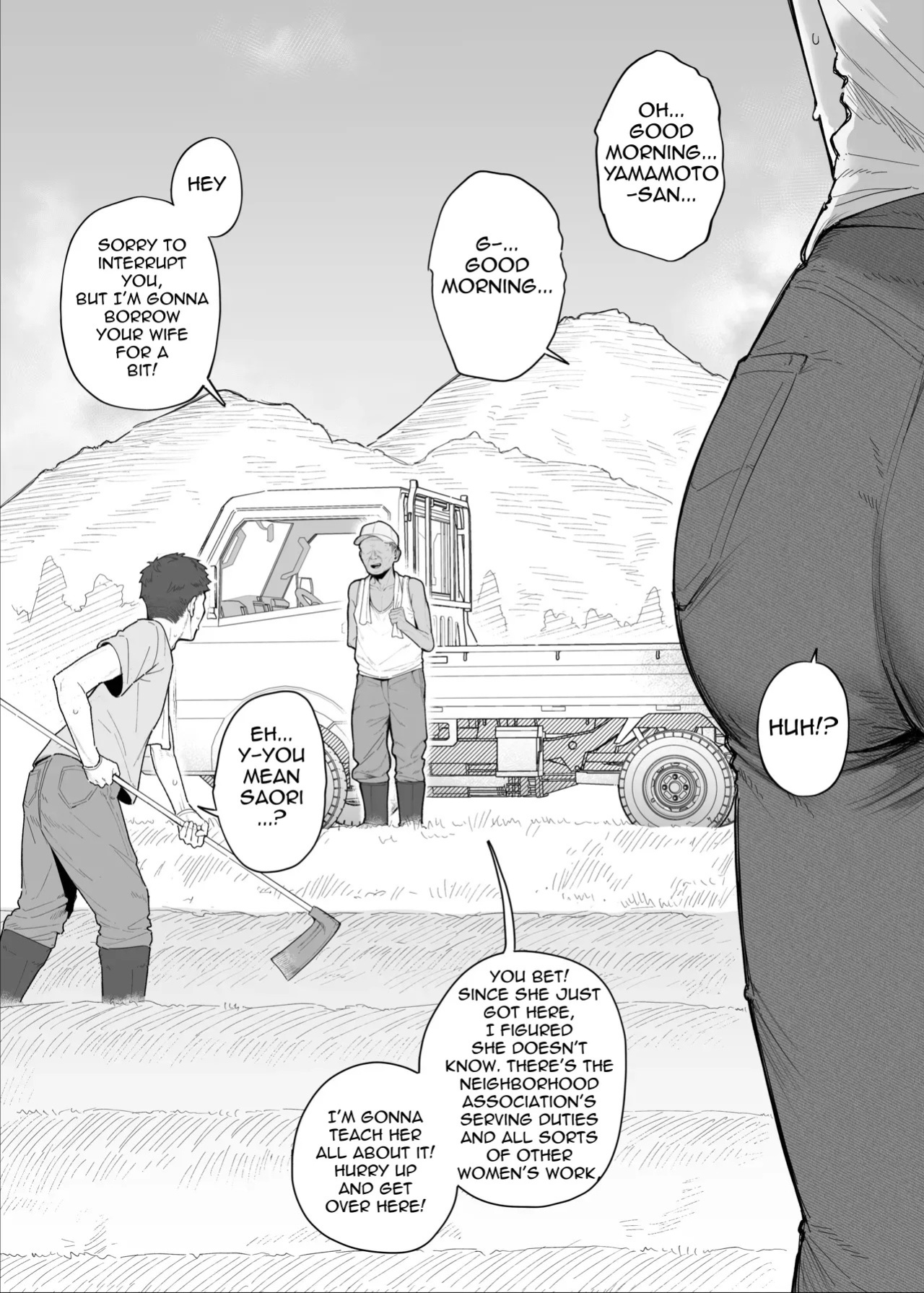 [Almondman] Yobai Fuushuu no Aru Mura ni Ijuu Shite Shimatta Fuufu 2 [English]