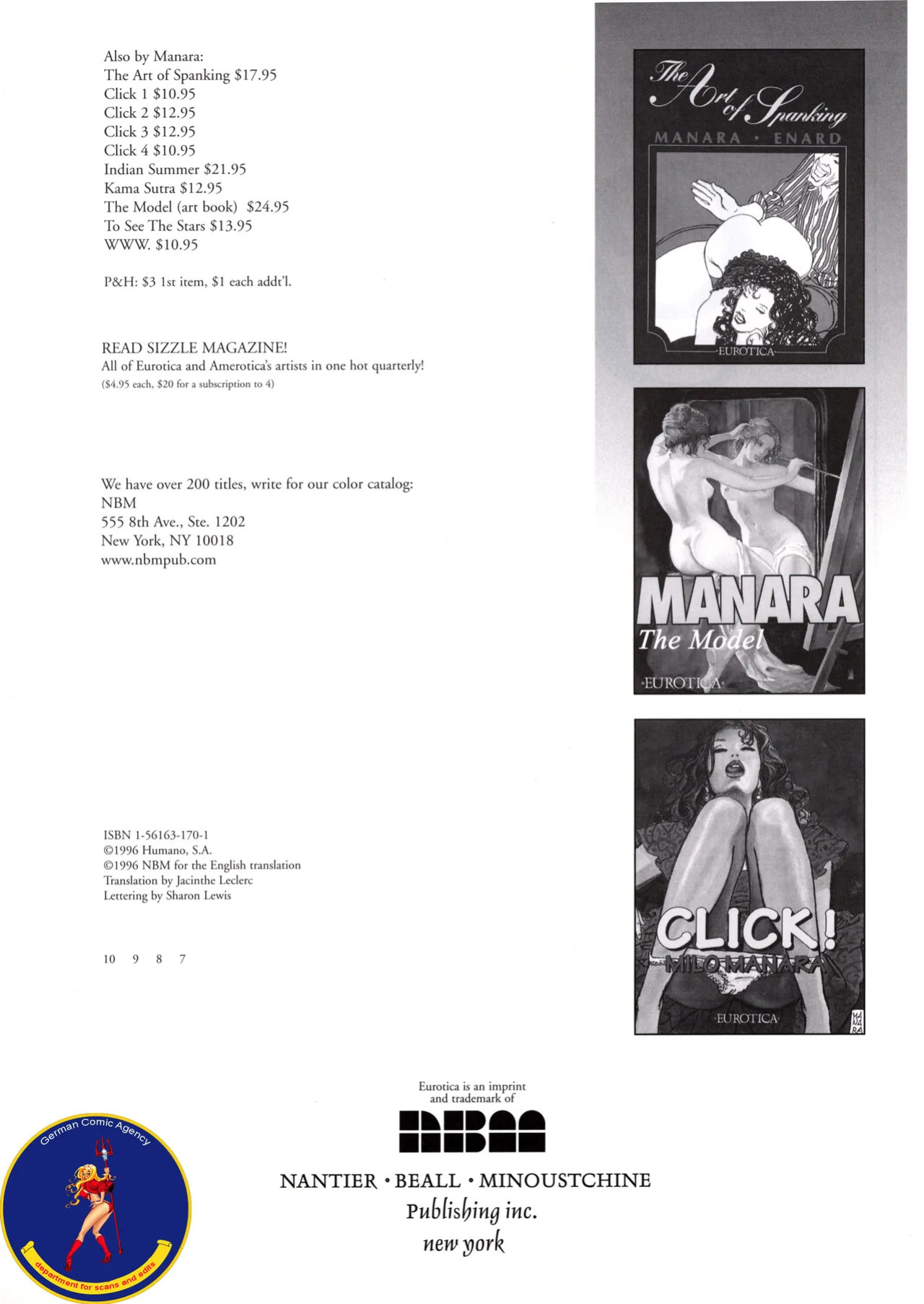 [Milo Manara] Gullivera [English]
