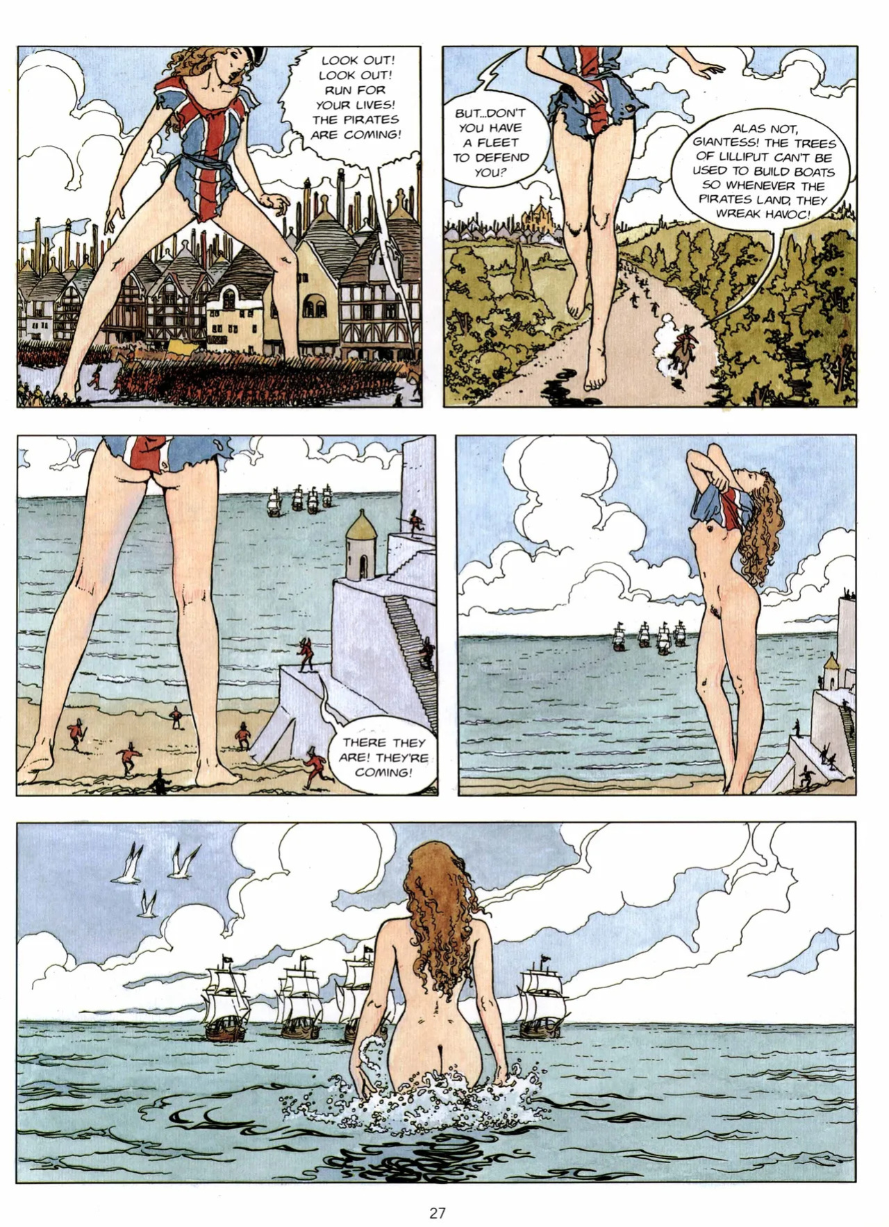 [Milo Manara] Gullivera [English]