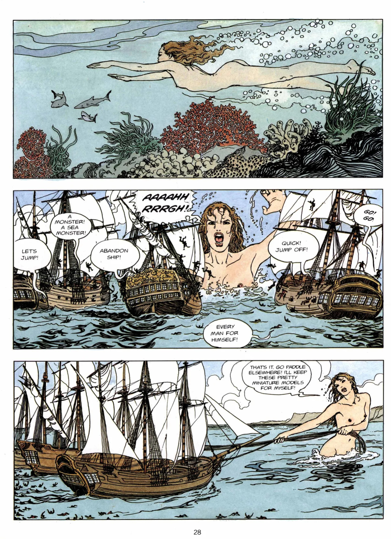 [Milo Manara] Gullivera [English]
