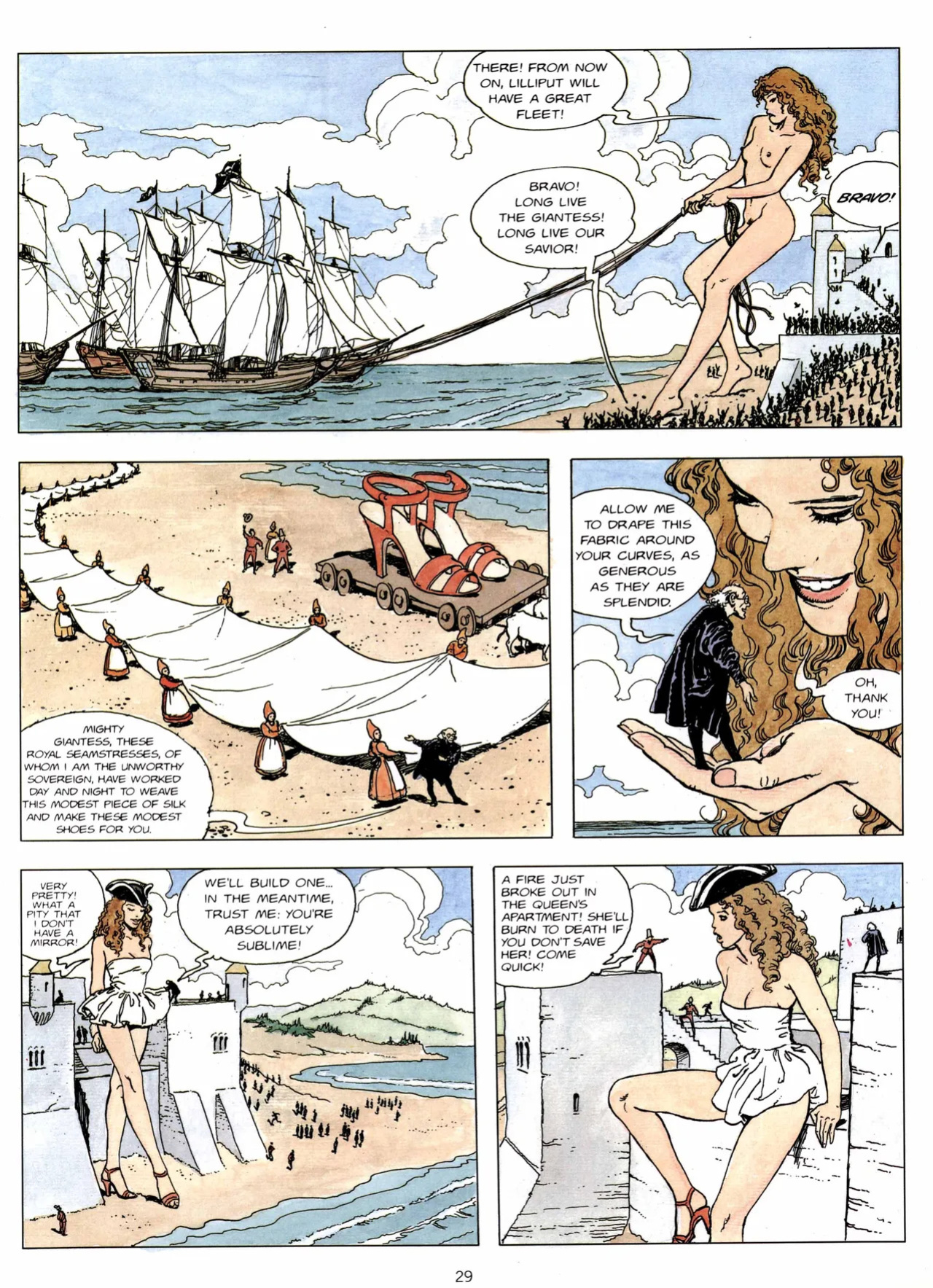 [Milo Manara] Gullivera [English]