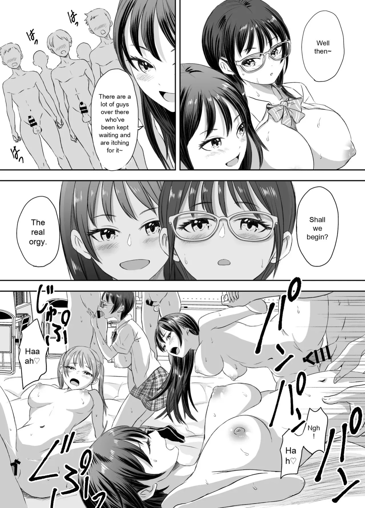 [Meganeko] Joshi Kousei ni Natta Mama Tanoshimu Gakuen Seikatsu | Enjoying School Life While Remaining a High School Girl [English]