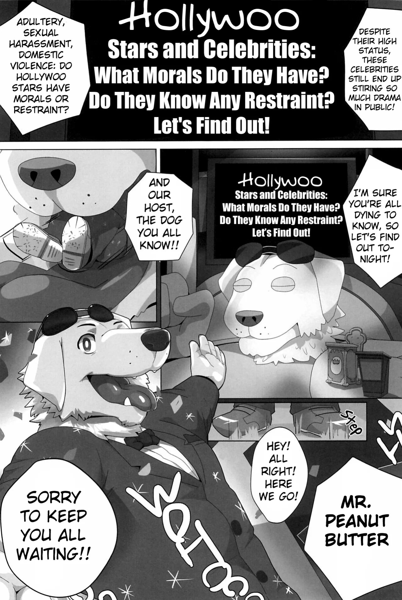 (Kemoket 11) [Kusariku (Devilob)] Hollywoo Stars and Celebrities, Do They Have Morals? Let's Find Out! (BoJack Horseman) [English]