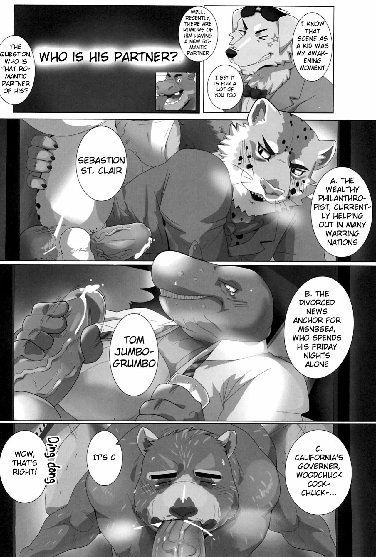 (Kemoket 11) [Kusariku (Devilob)] Hollywoo Stars and Celebrities, Do They Have Morals? Let's Find Out! (BoJack Horseman) [English]