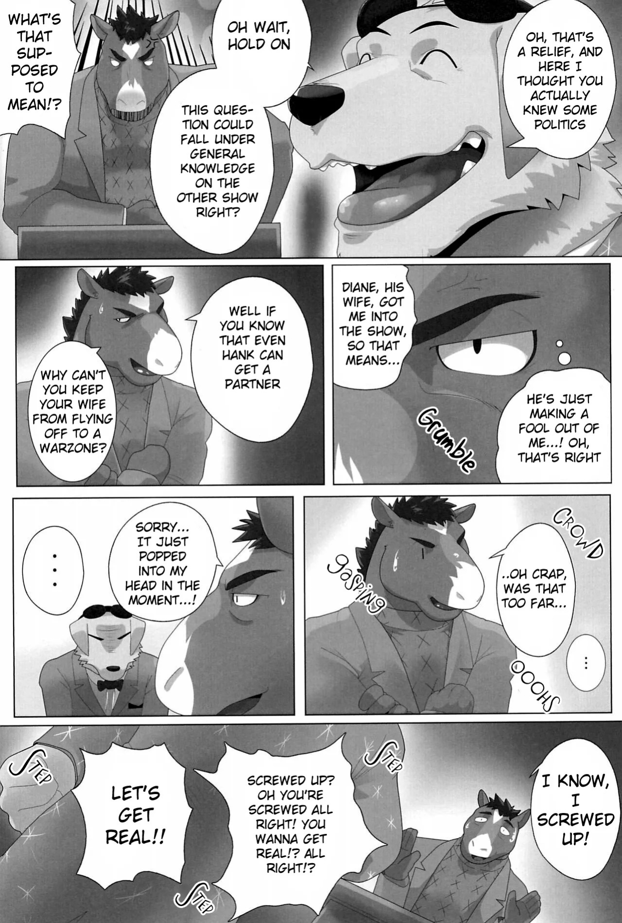 (Kemoket 11) [Kusariku (Devilob)] Hollywoo Stars and Celebrities, Do They Have Morals? Let's Find Out! (BoJack Horseman) [English]