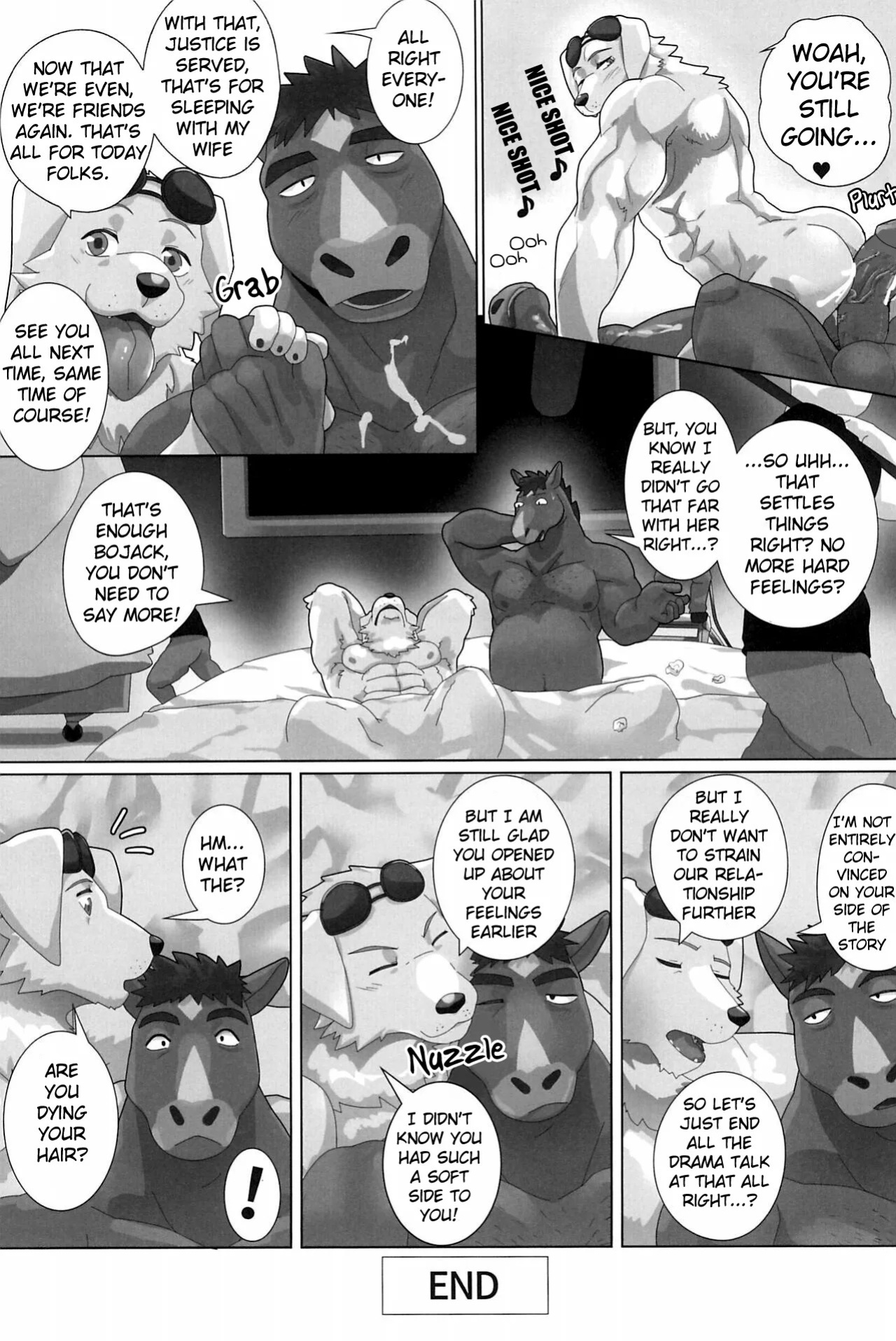 (Kemoket 11) [Kusariku (Devilob)] Hollywoo Stars and Celebrities, Do They Have Morals? Let's Find Out! (BoJack Horseman) [English]