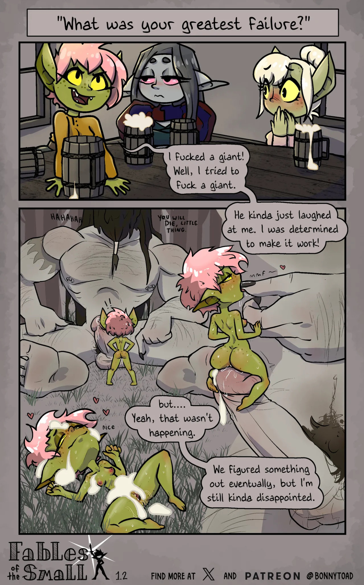 [bonnytoad] Fables of the Small